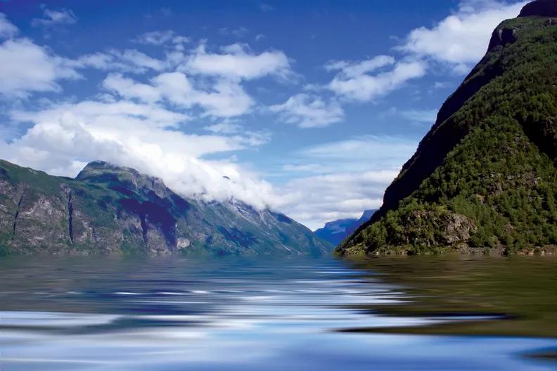 Stock image of one of the Norwegian fjords