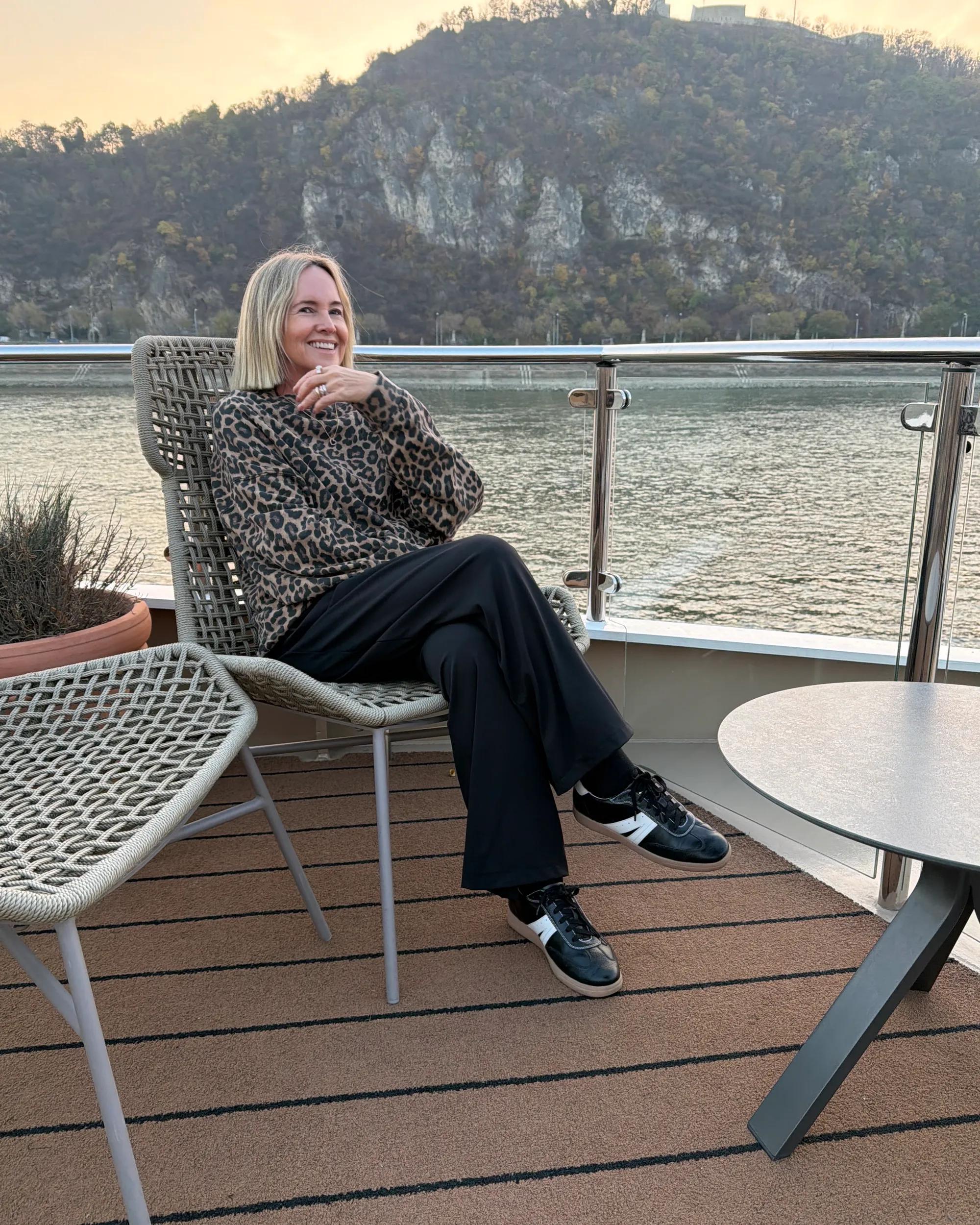 Influencer Nikki Parkinson, Cruise Style Shoot for Voyage Magazine article.