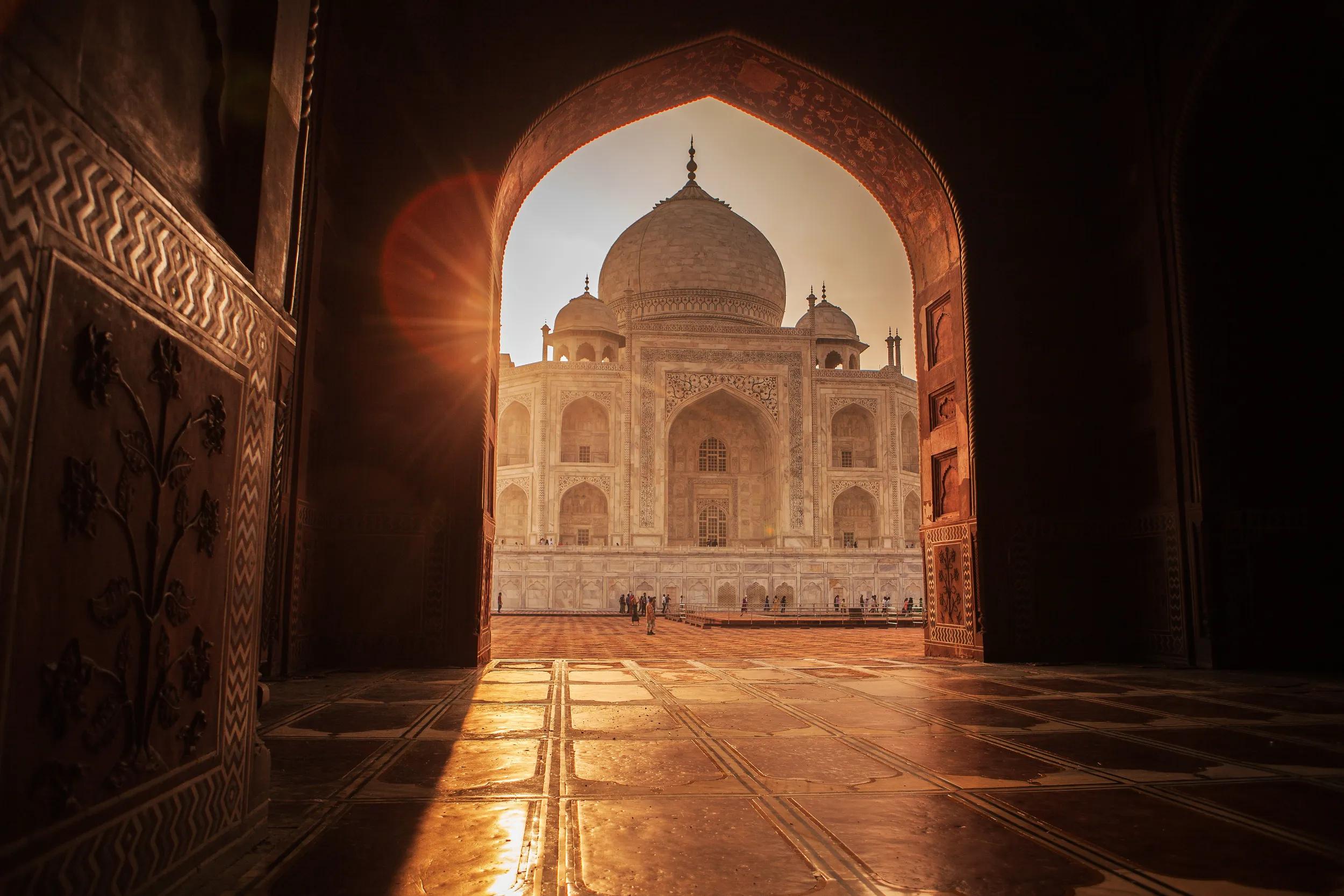Taj Mahal, one is the most beautiful world heritage site in the world and in 7-wonder of the world.