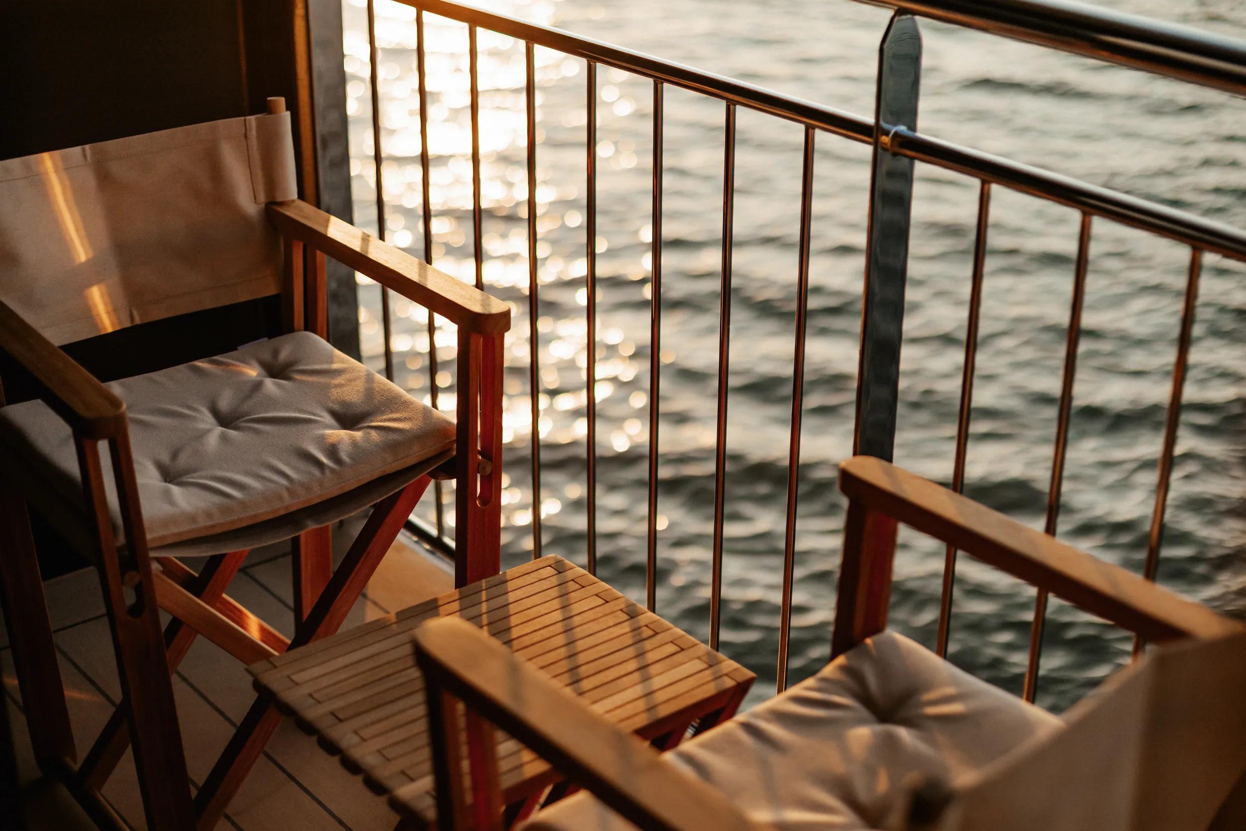 APT Solara Ship, Owner's Suite balcony.