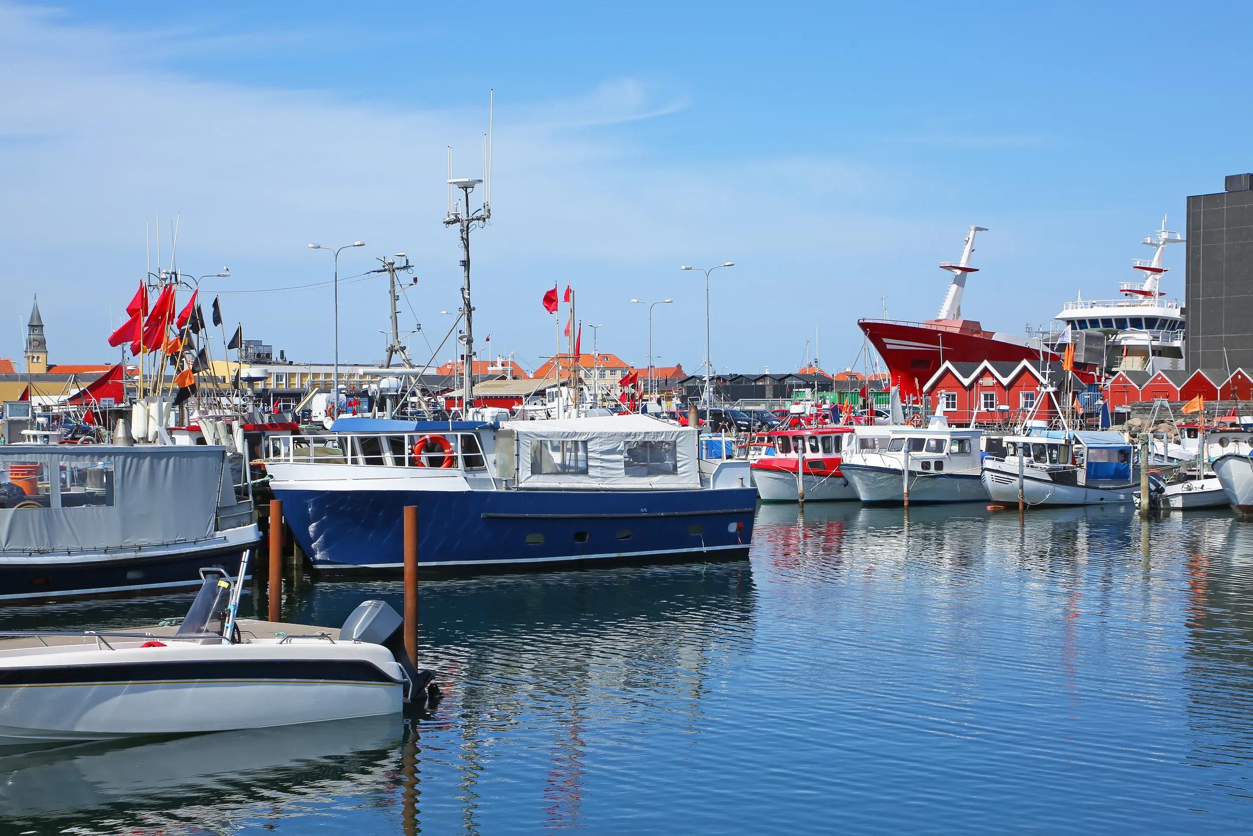 The Port of Skagen, also Skagen Harbour, is the country's leading fishing port consists of an industrial harbour that supports the area's fishing industry as well as facilities for cruise ship, skagen, northern Denmark. 