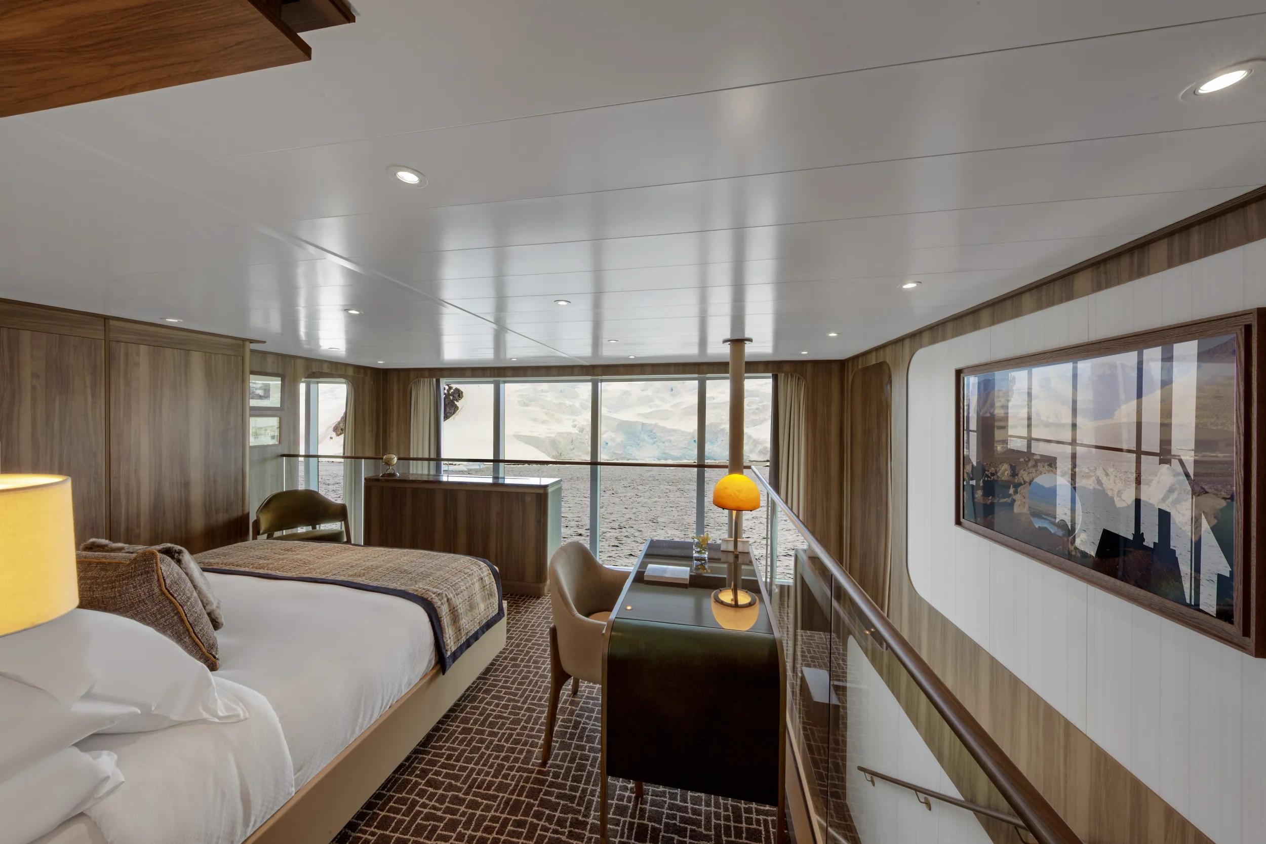 Ship Seabourn Venture-Pursuit - Wintergarden Suite bedroom