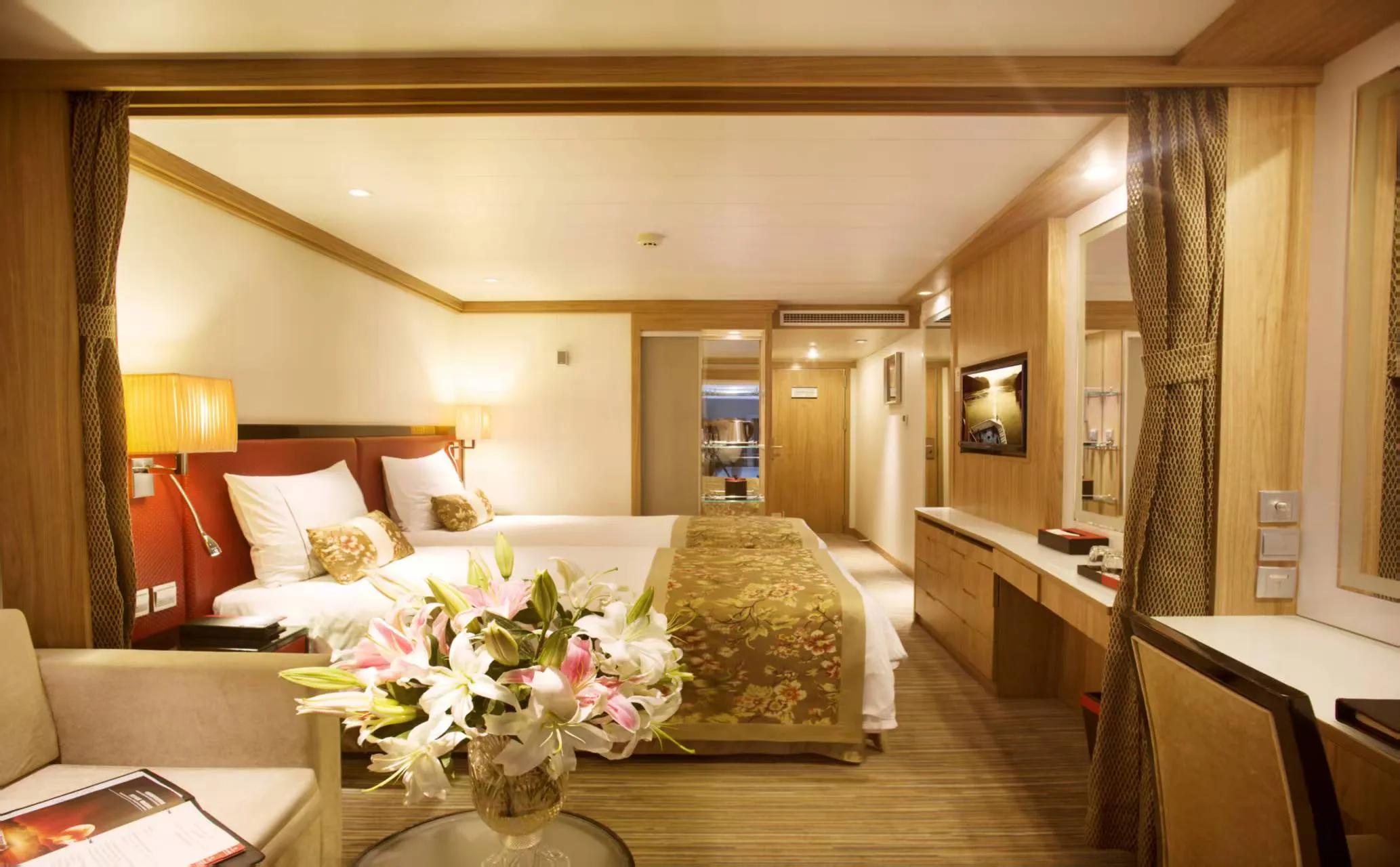 Deluxe Cabin, Century Paragon Ship, China.