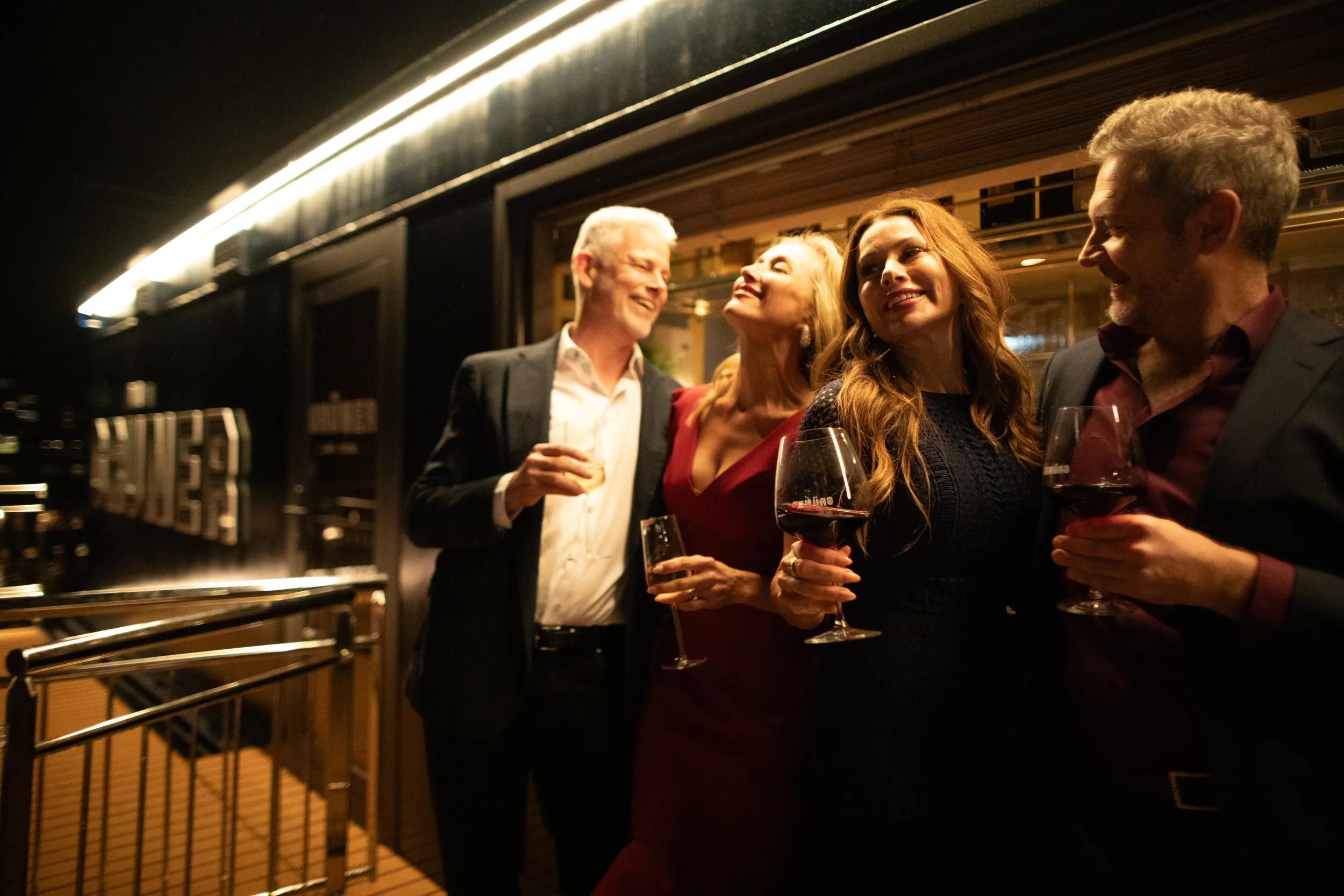 APT Solara photoshoot 2025, Lifestyle, people at Gruner Bar.