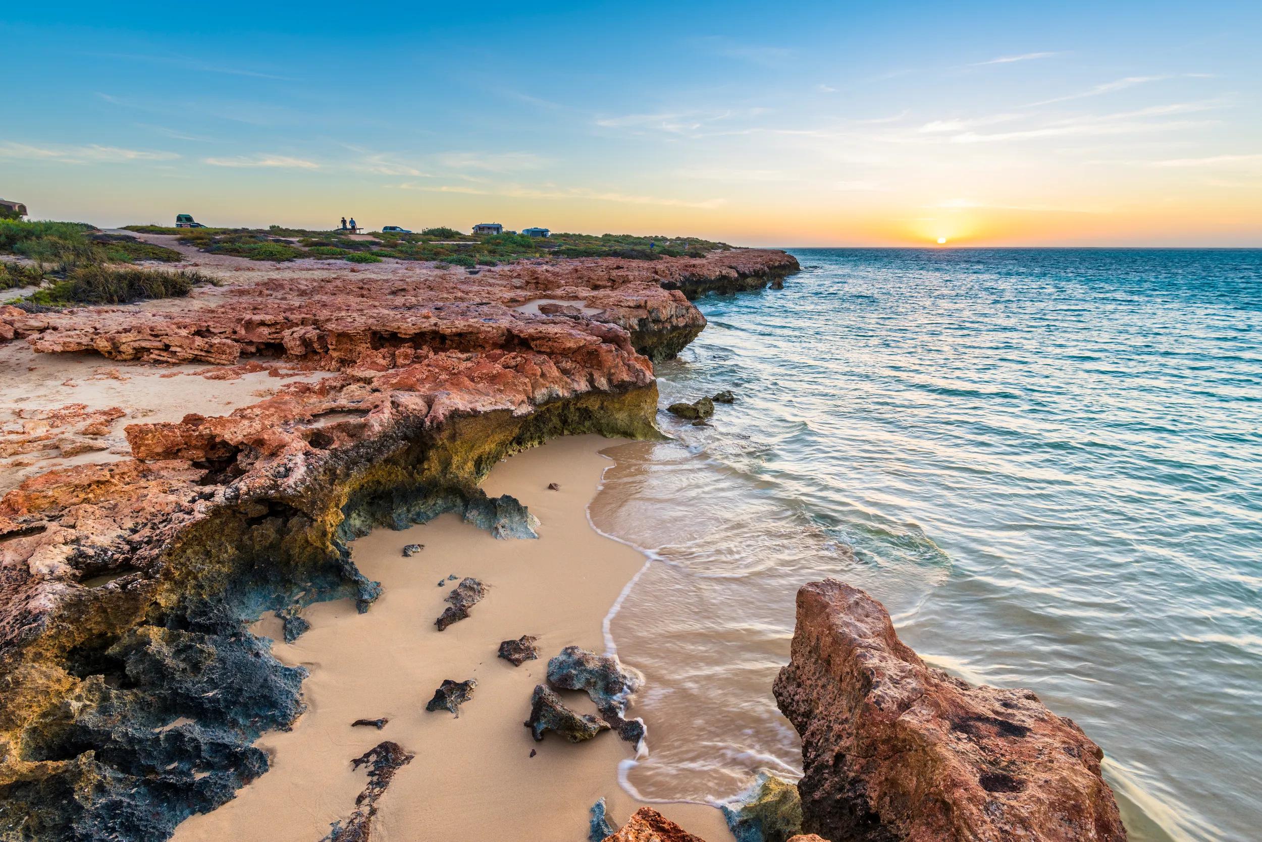Osprey Bay, Cape Range National Park, Exmouth, Western Australia.