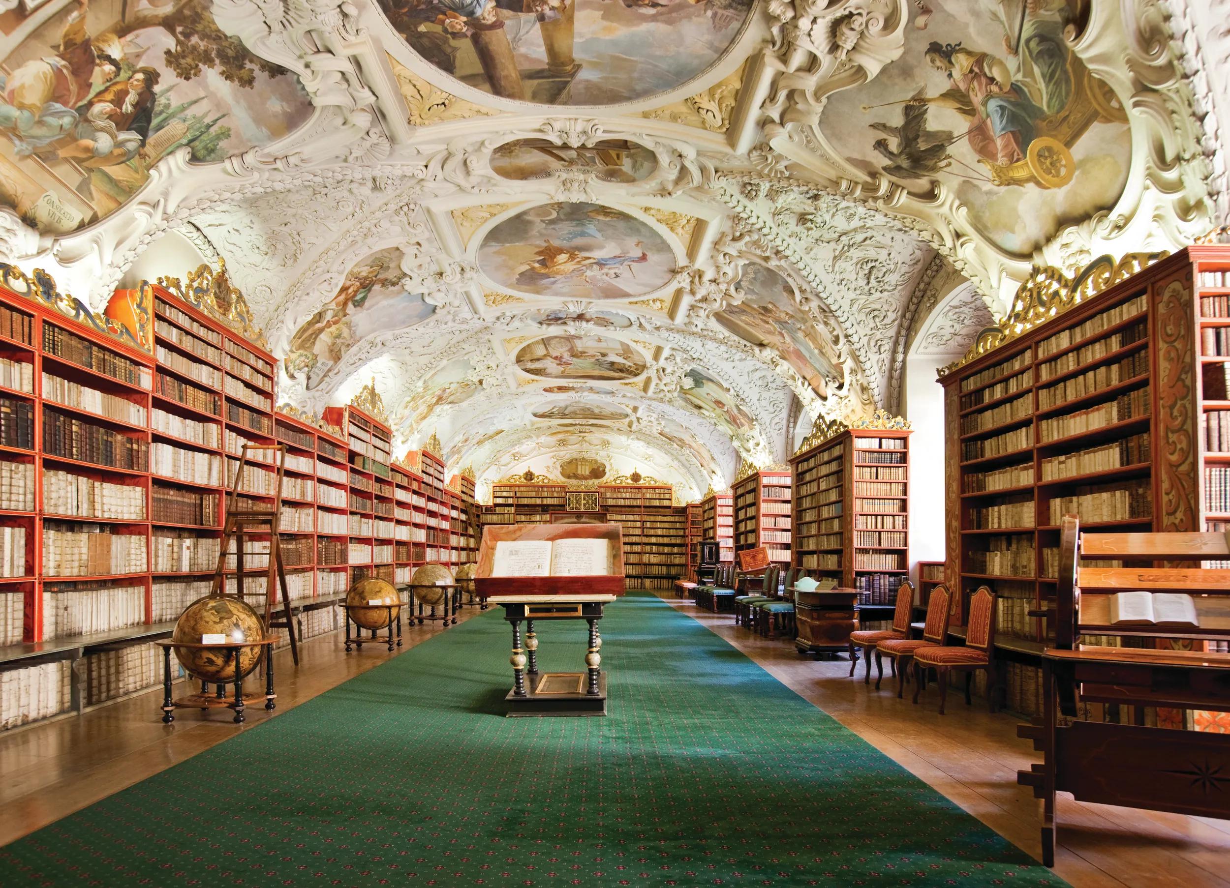 Old library in the Prague