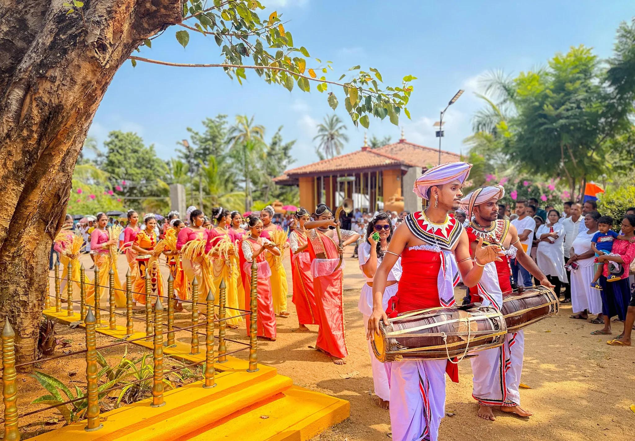 Ashramaya Buddhist Monastery in Sri Lanka.