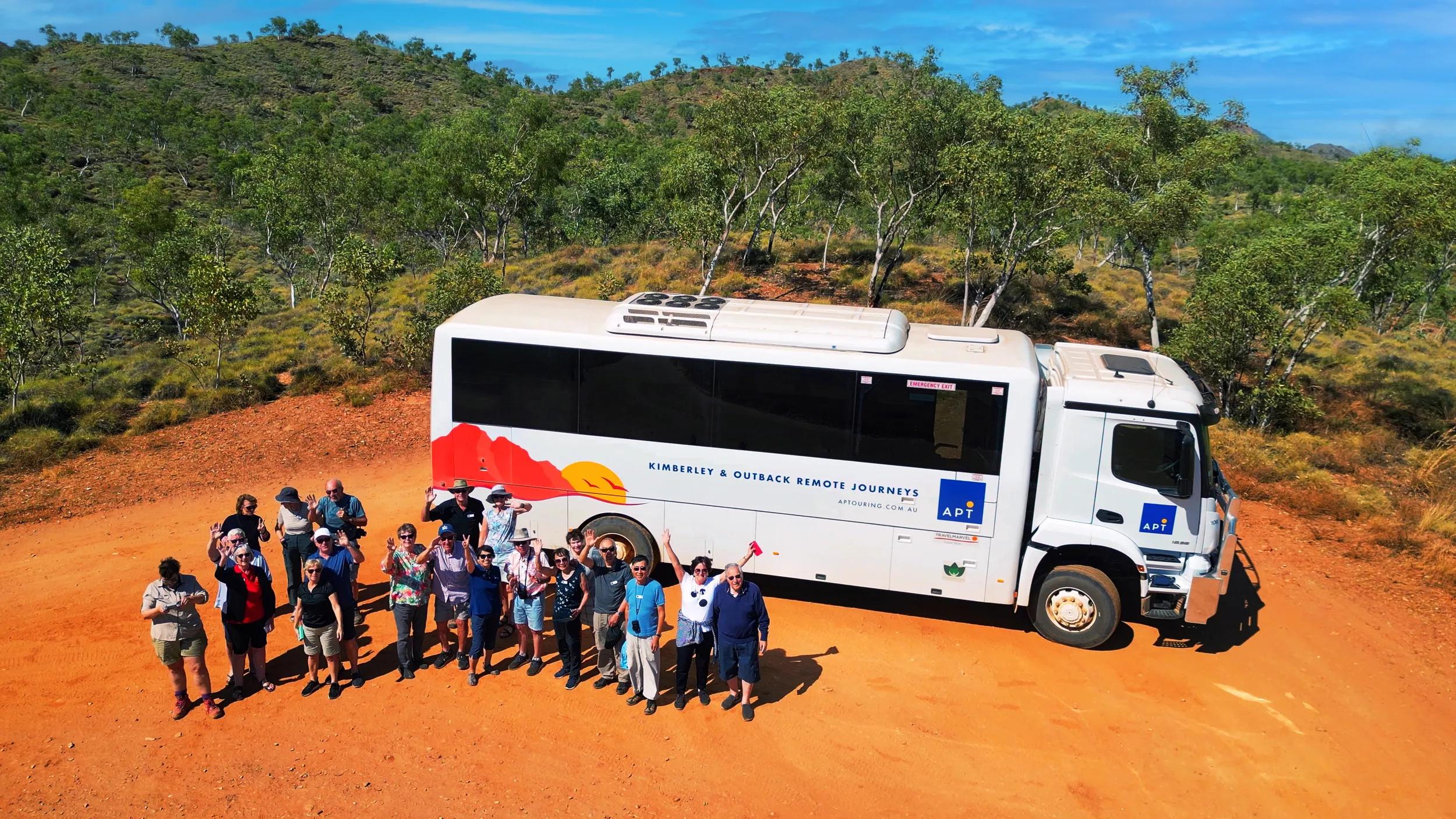 Kimberley 4WD tour group