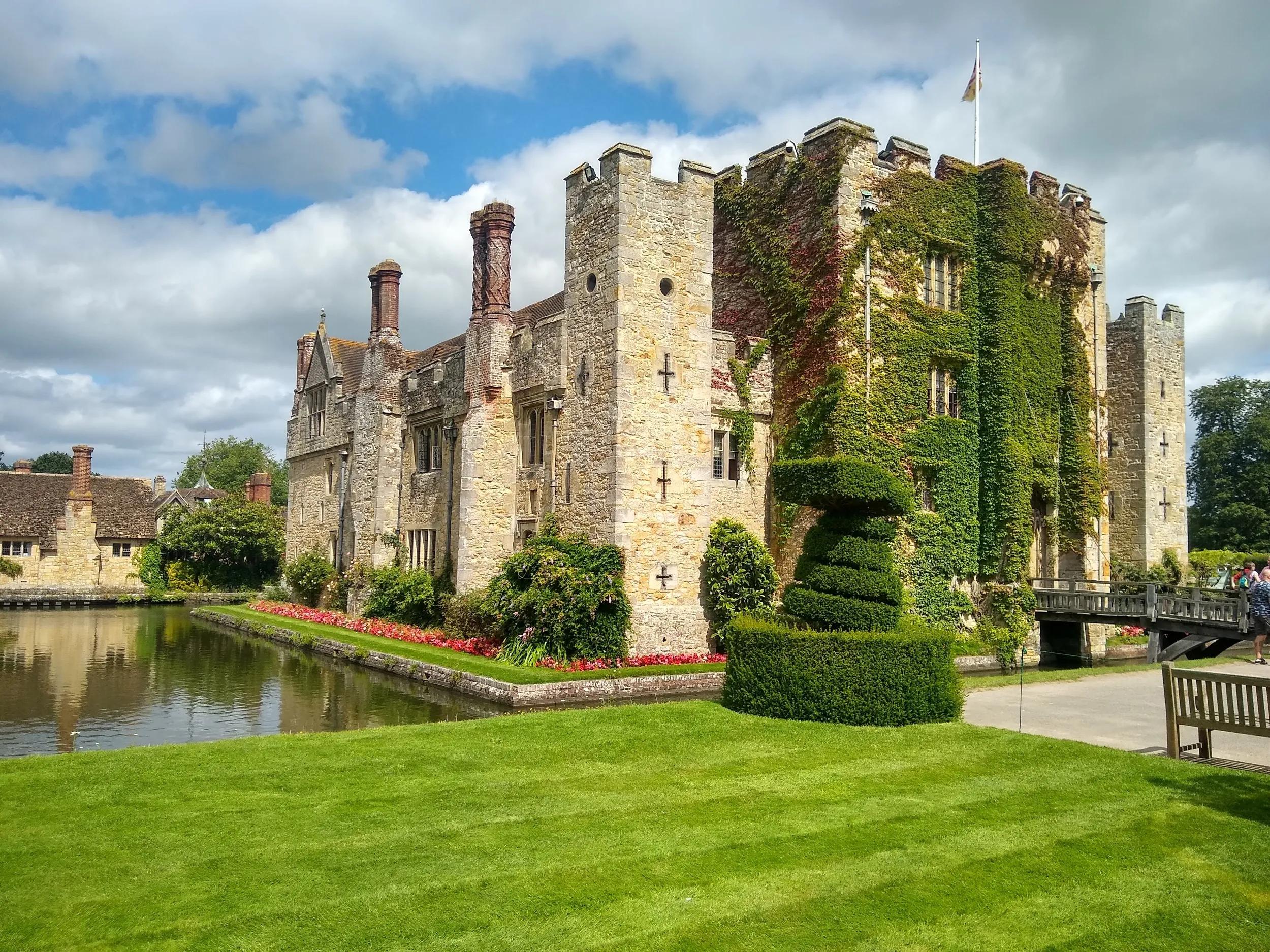 Jousting tournament at Hever Castle
