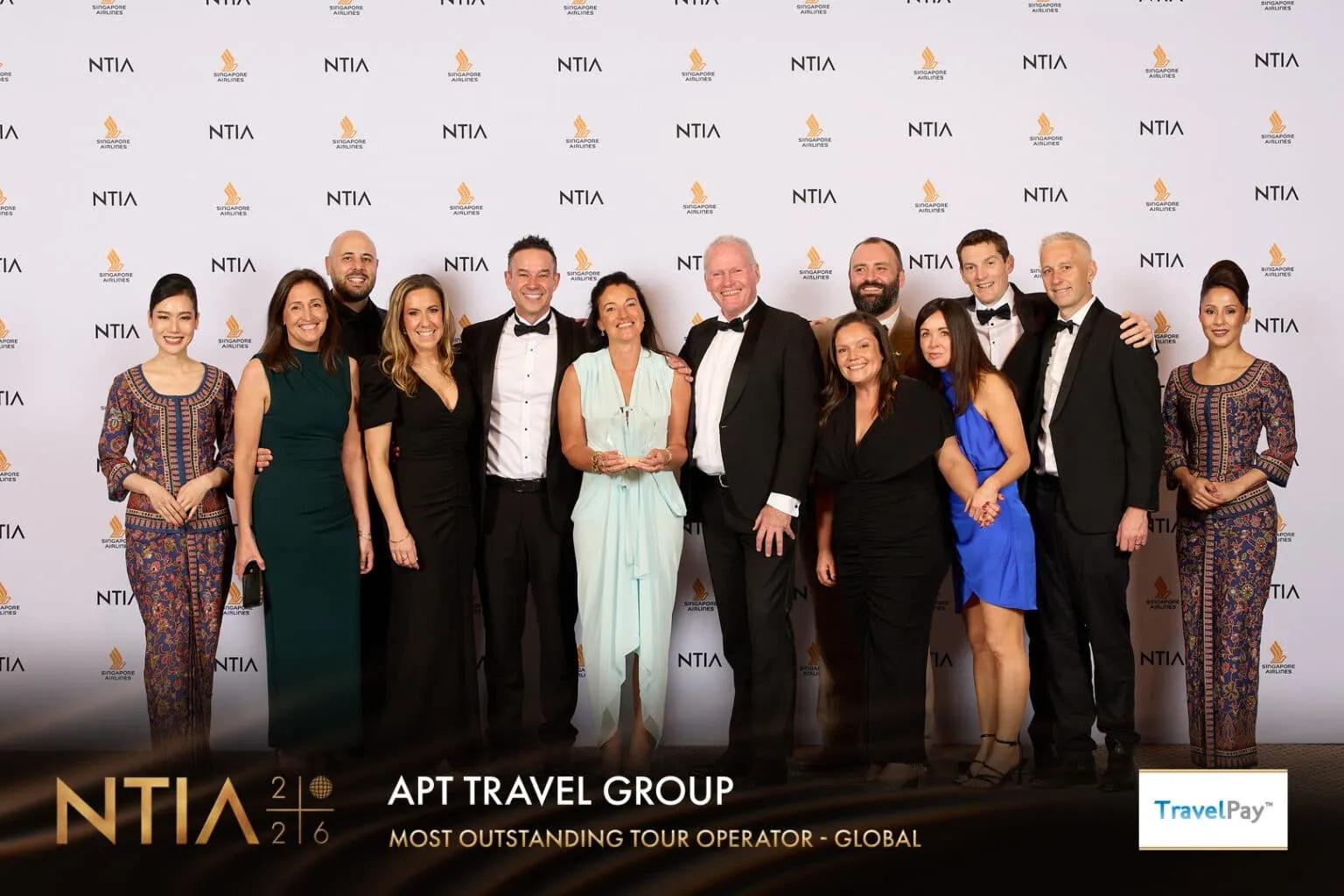 ATG Travel Group - Winner of NTIA 2026 Most Outstanding Tour Operator - Global