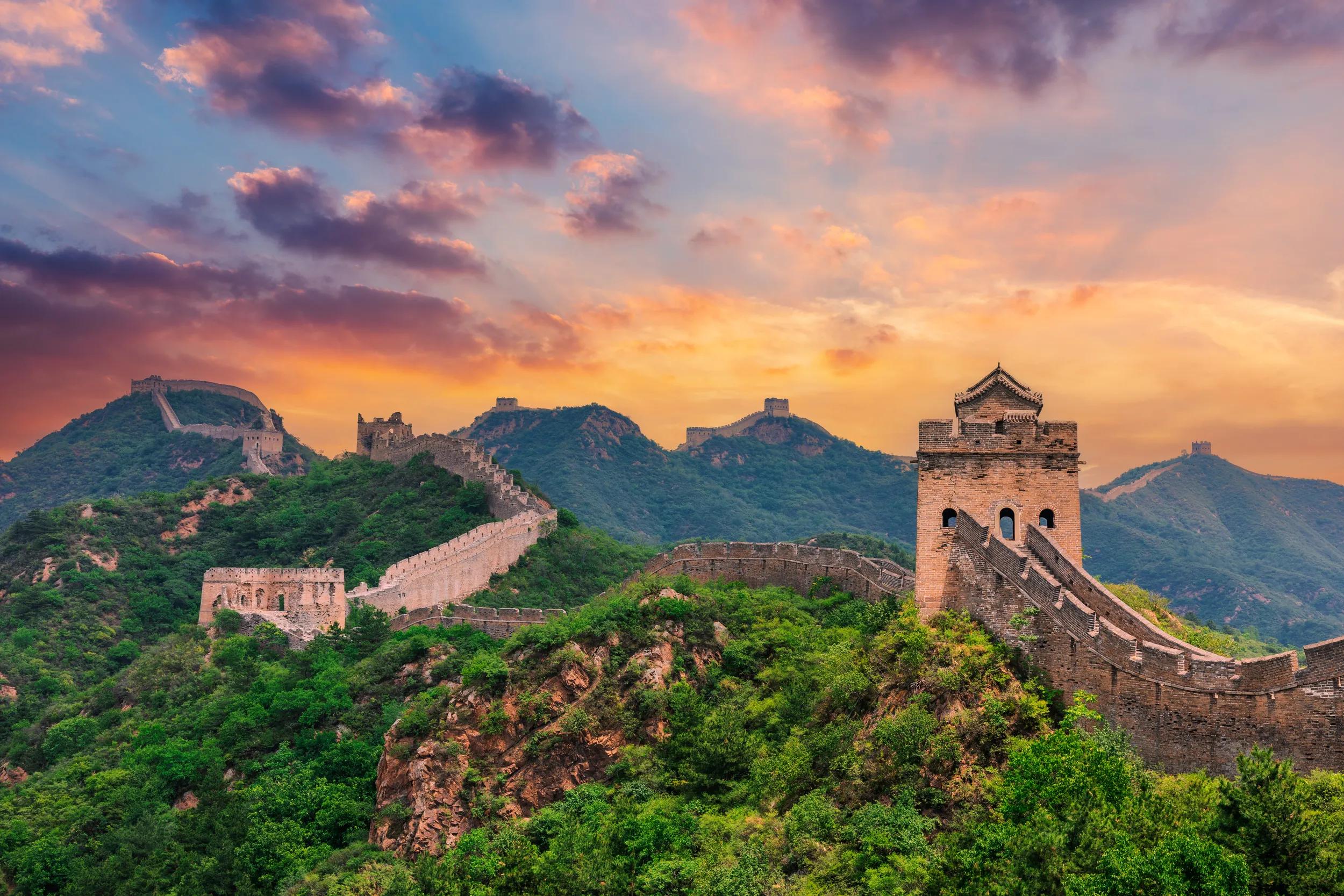 Famous travel destinations in China