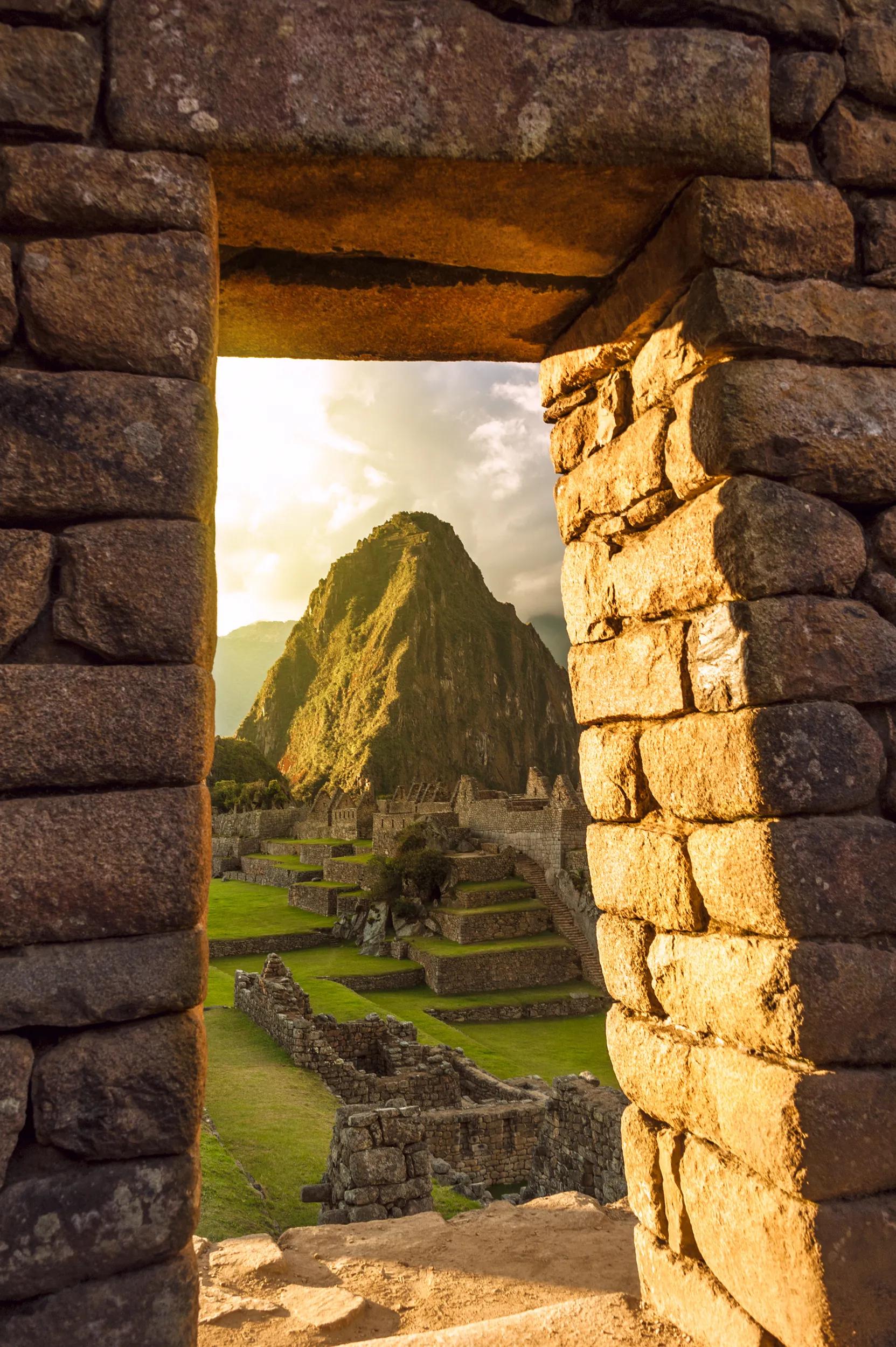 Machu Picchu Peruvian Andes Sacred Valley