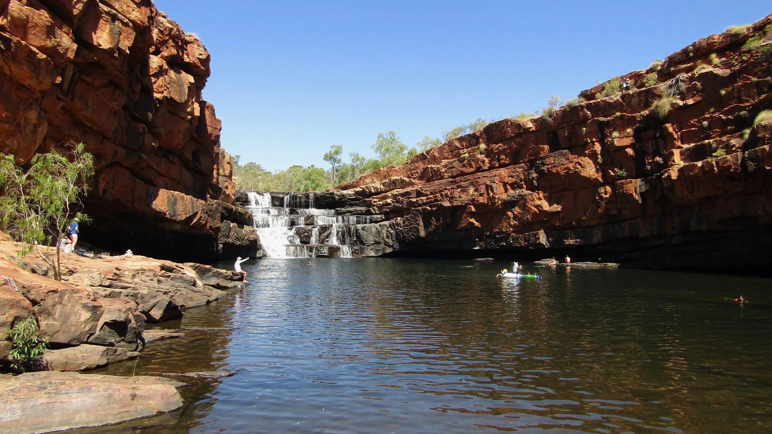 Bell Gorge Waterfall, Gibb River Road, Western Australia