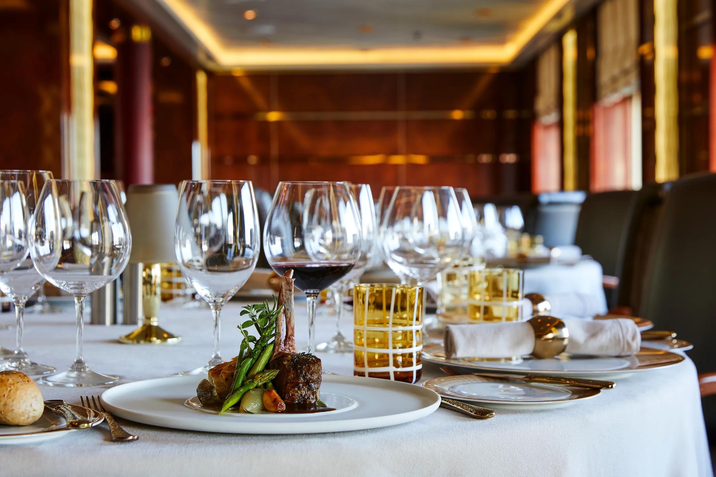 La Dame, French restaurant, SILVIER CLOUD, SILVER CLOUD EXPEDITION, SILVER CLOUD REFURBISHEMENT, NOVEMBER 2017