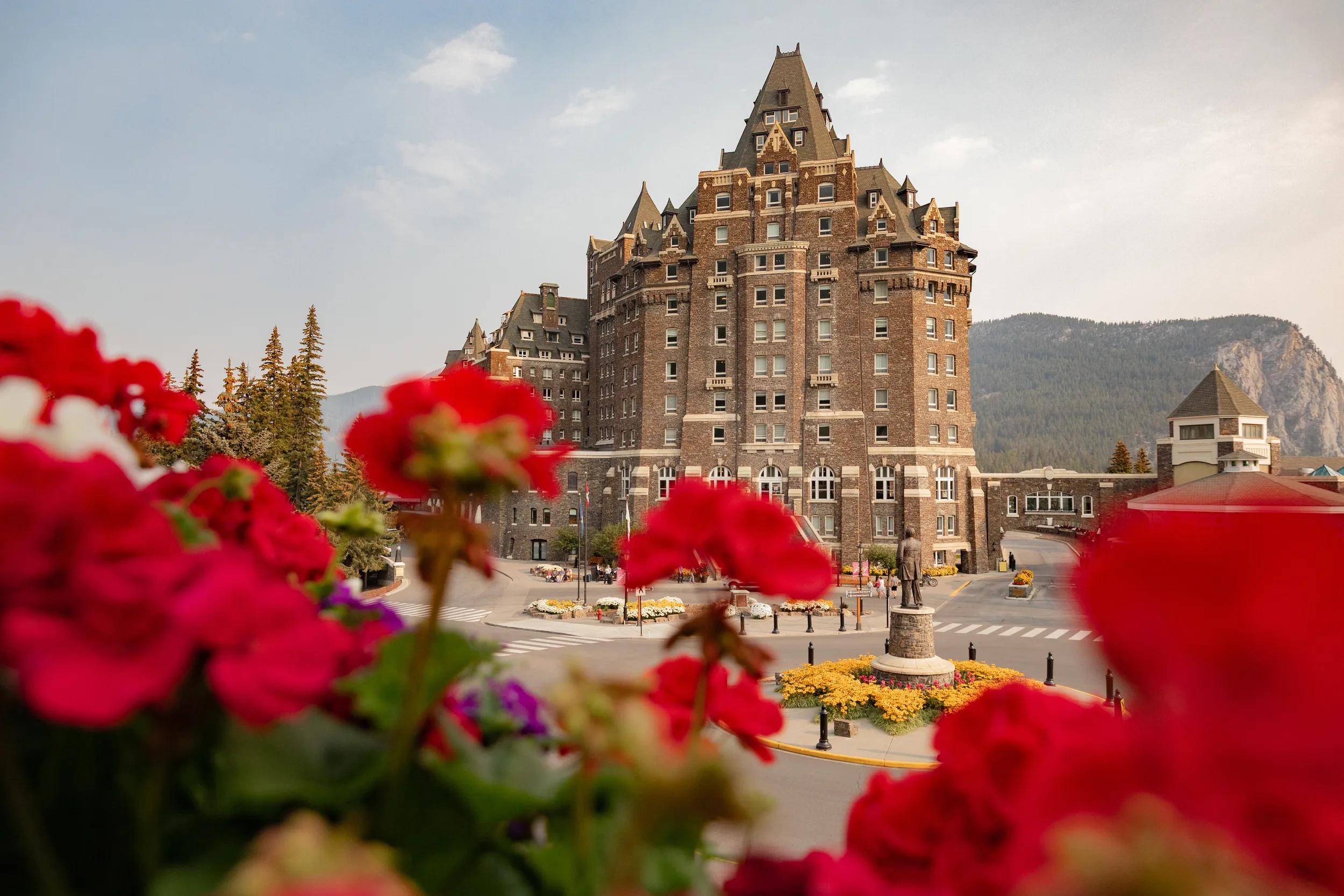 Fairmont Banff Springs Hotel.