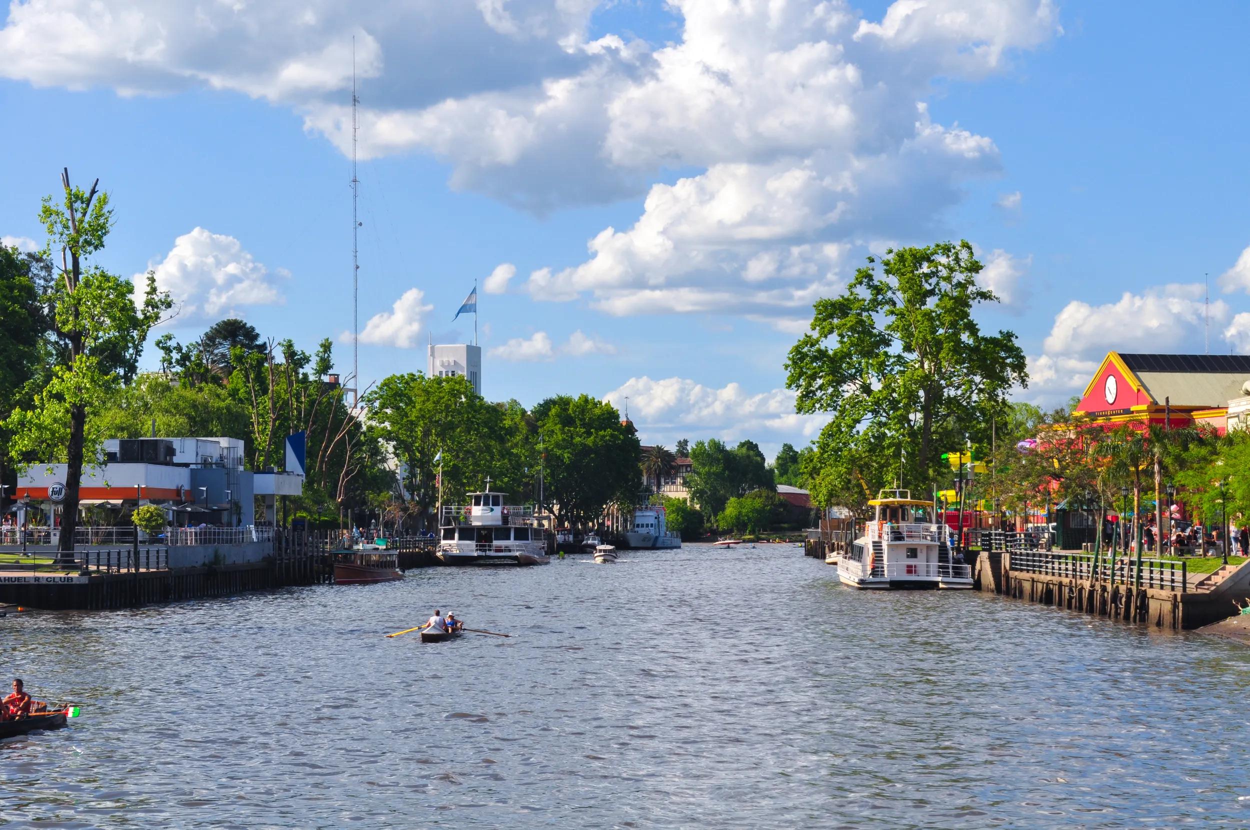 Tigre River, in Tigre City, Buenos Aires, Argentina