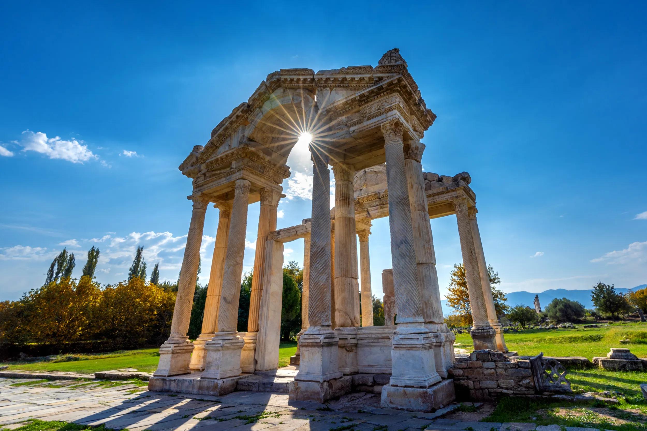 Aphrodisias ancient city in Turkey