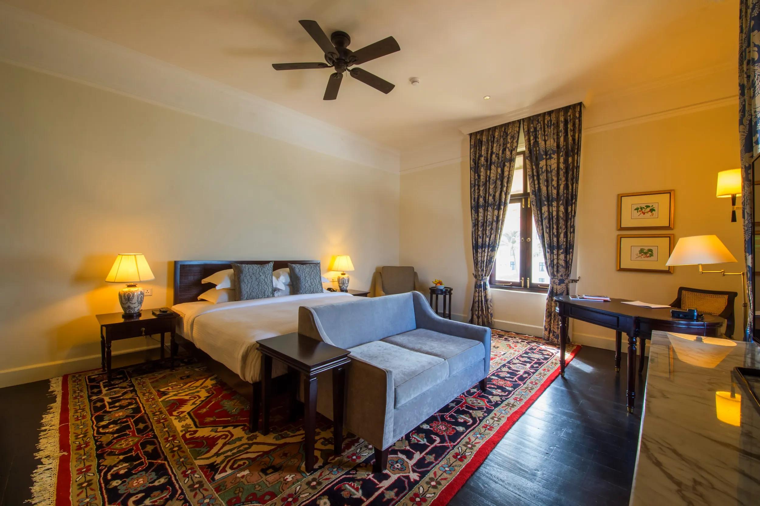 The grande dame of Colombo faces Galle Face Green to the north and the sea to the west. The sweeping staircases and trademark checked-tile floors 
This iconic and colonial-style hotel was built in 1864 - Lonely Planet
