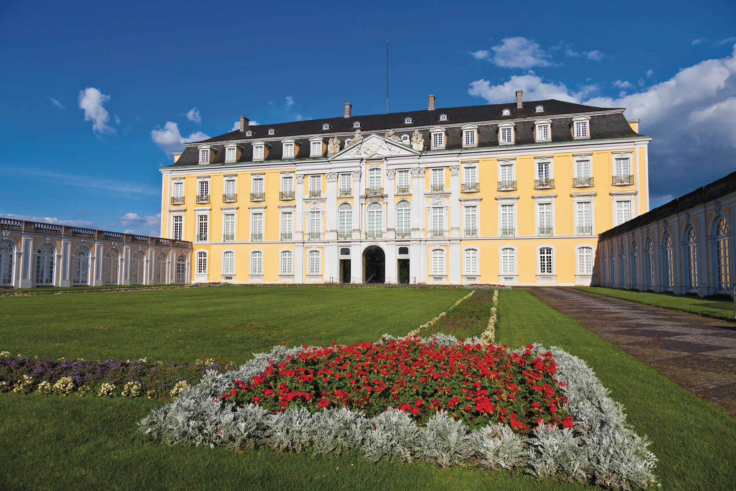 The Augustusburg Palace in Brühl near Cologne, Germany. UNESCO World Heritage Site.