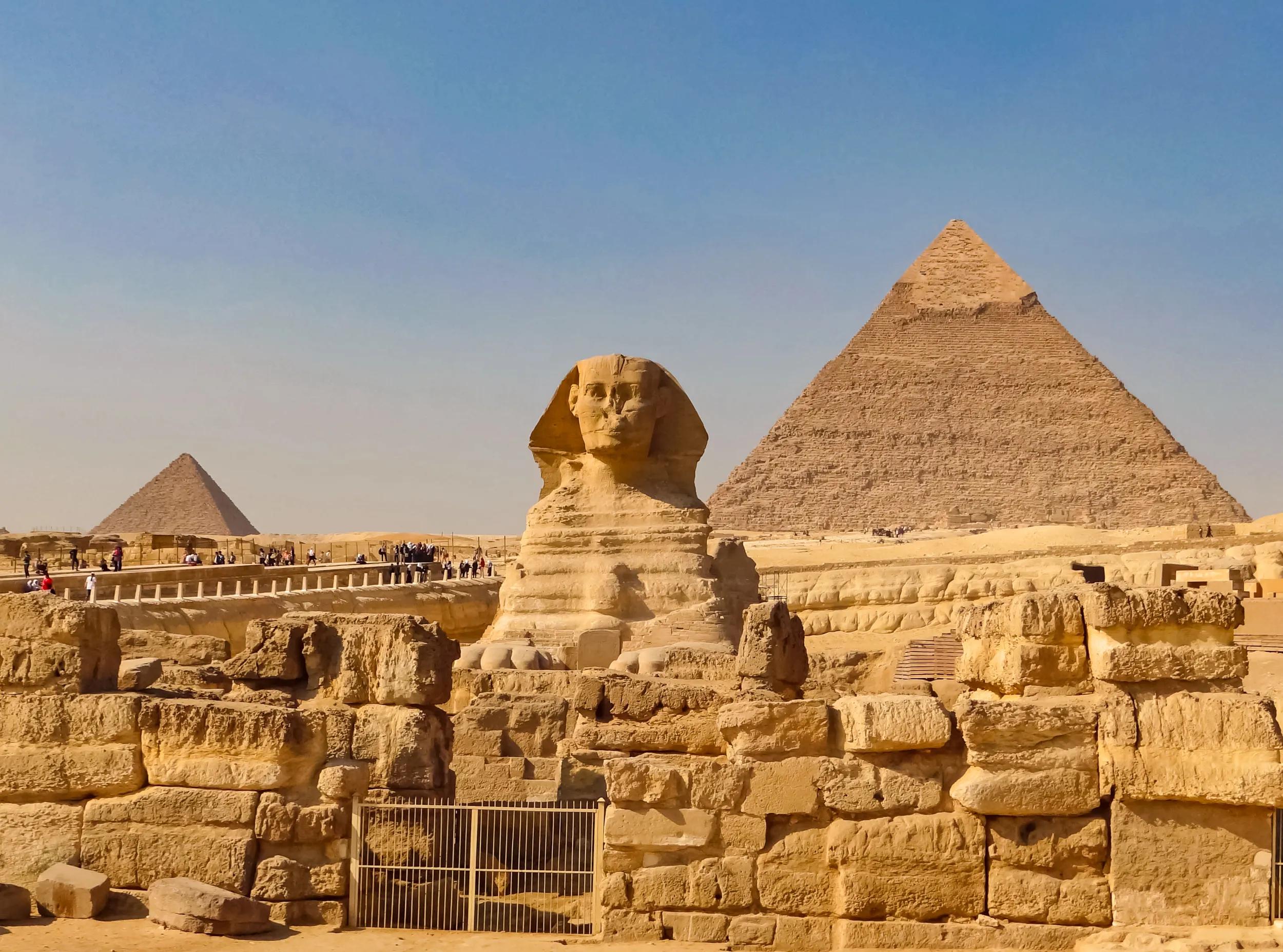 Architectural heritage of the ancient Egyptian civilization. Great Sphinx