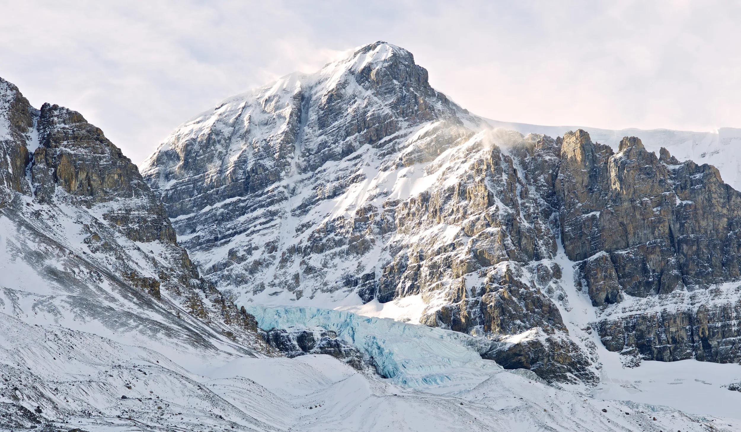 Part of the Columbia Ice Field.