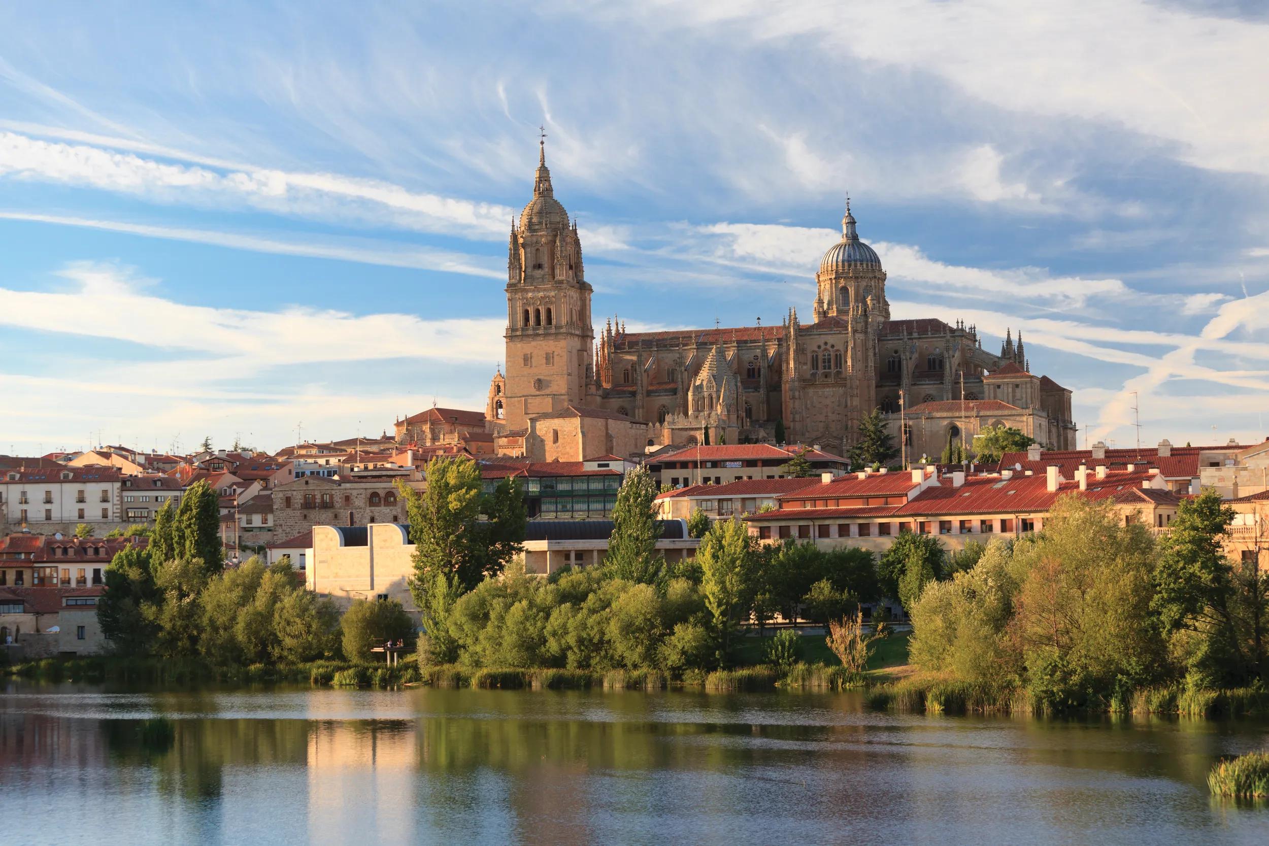 New Cathedral of Salamanca is a late Gothic and Baroque cathedral in Salamanca city, Castile and Leon, in Spain.