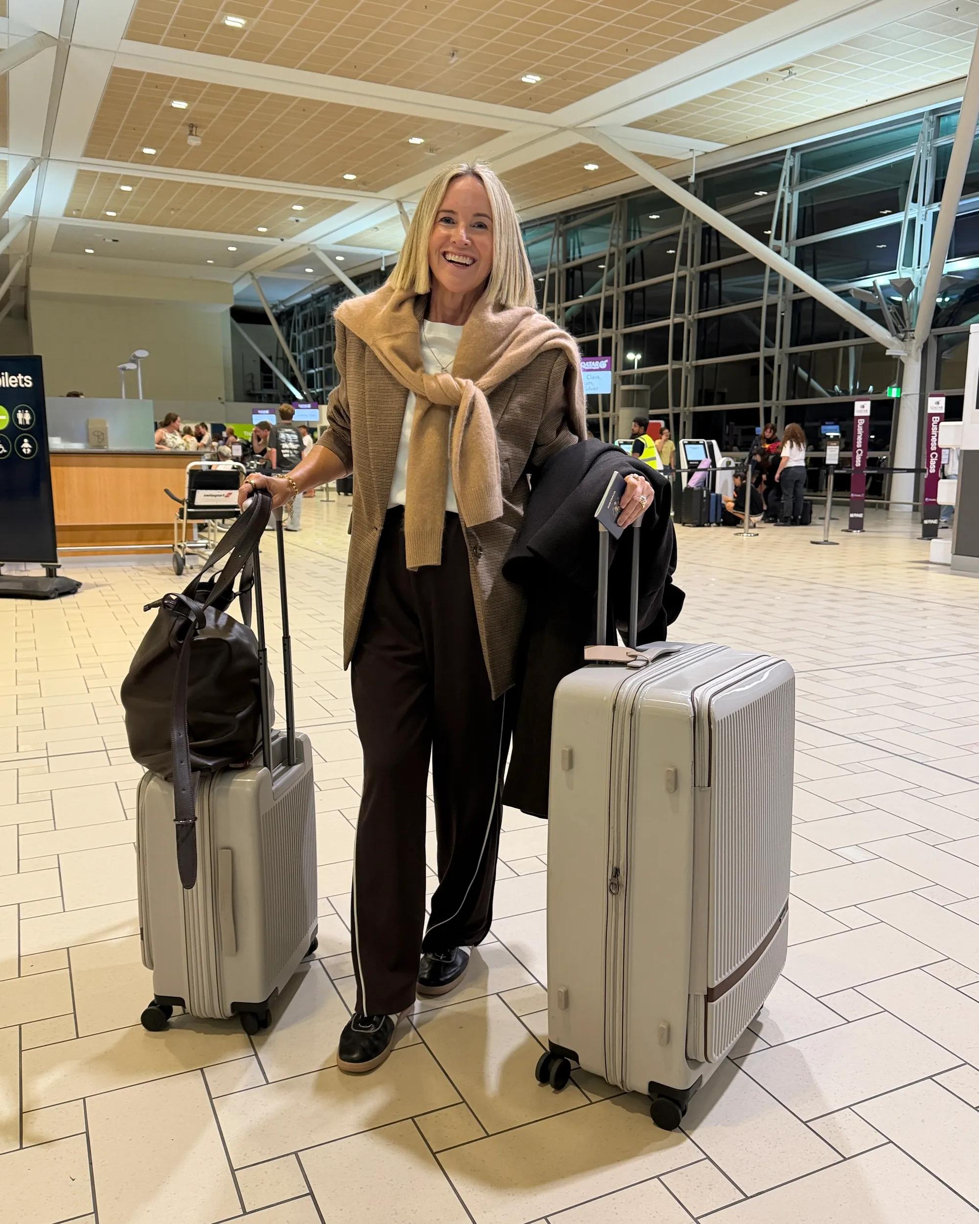 Influencer Nikki Parkinson, Cruise Style Shoot for Voyage Magazine article.