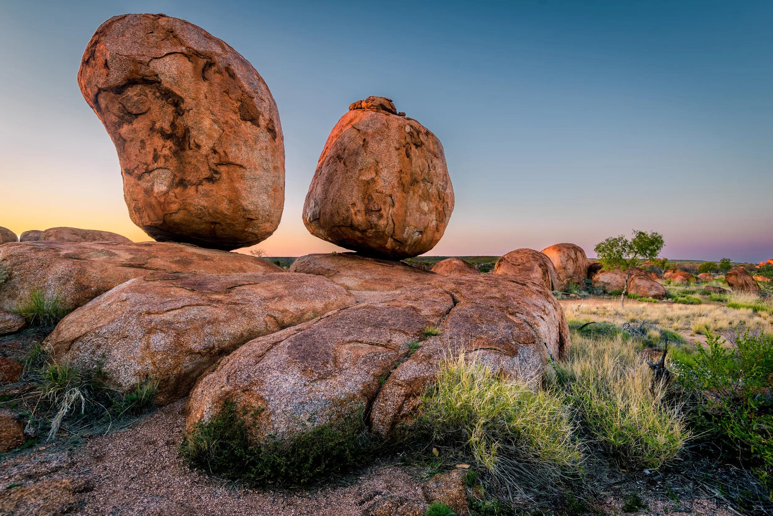 Devils Marbles in Central Australia, Northern Territory