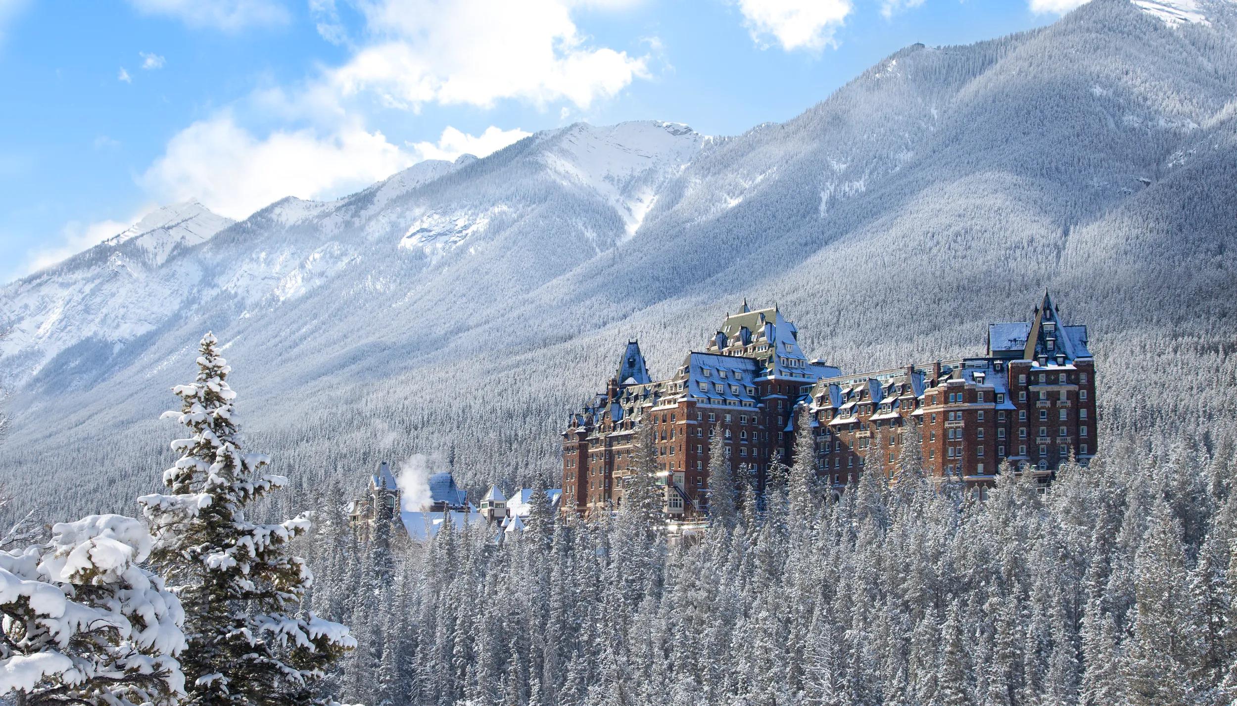 Fairmont Banff Springs Hotel, Banff, Canada.