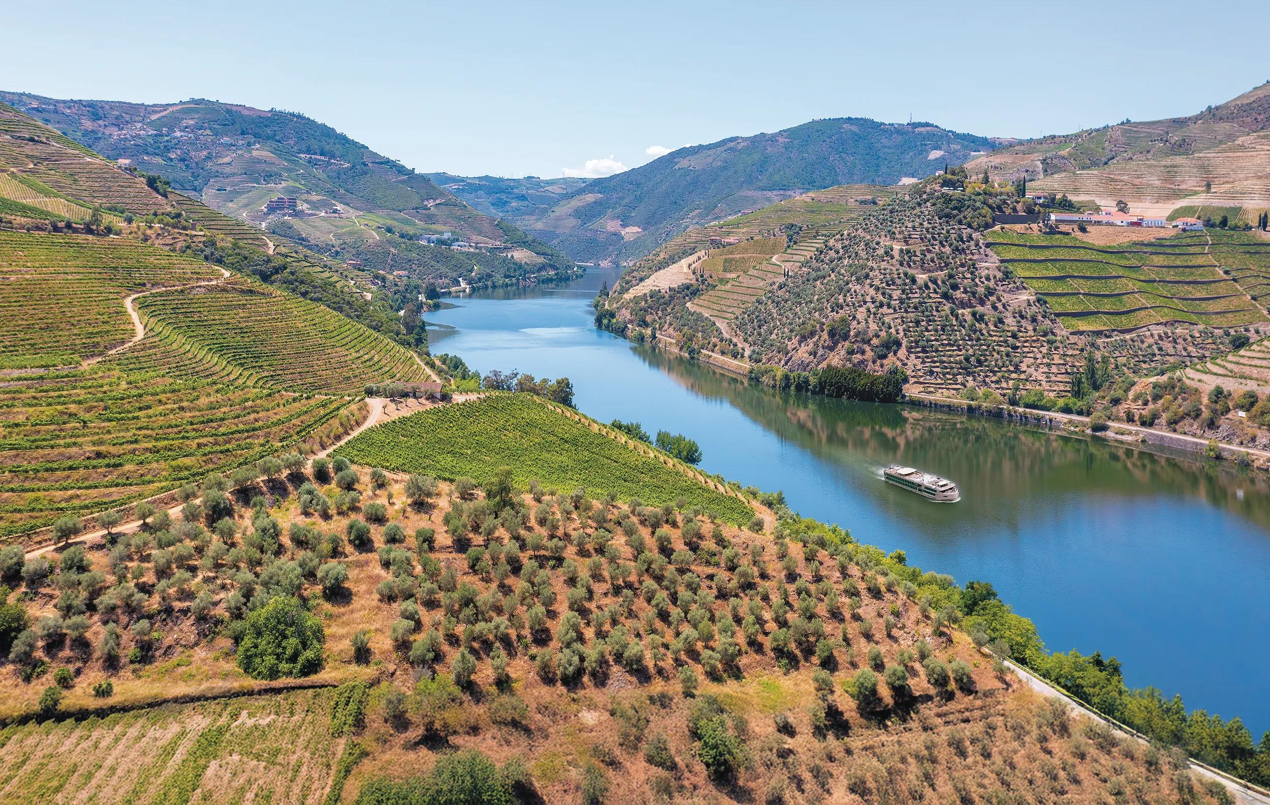 The Douro Wine Region Valley, listed as a World Heritage Site, is the oldest demarcated wine region in the world.