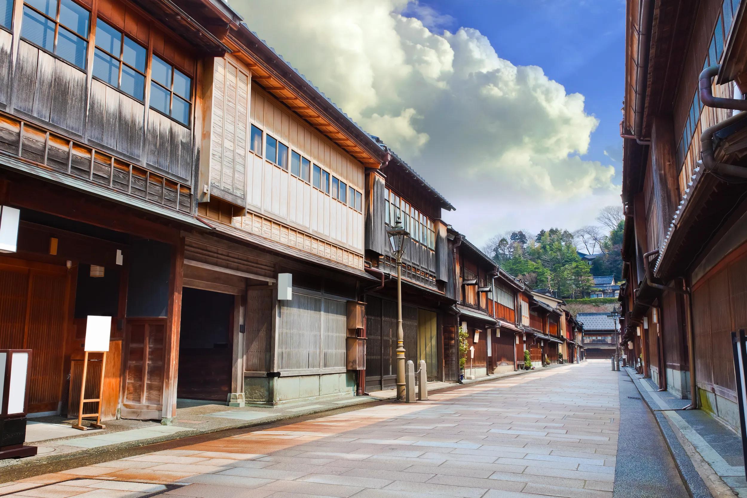 Higashi-Chaya-gai - Geisha District in Kanazawa, Japan