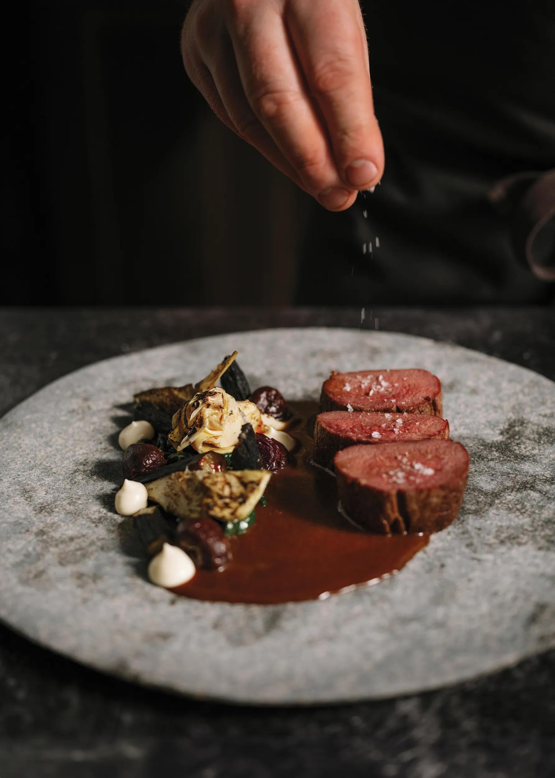 Fairmont Banff Springs food photography