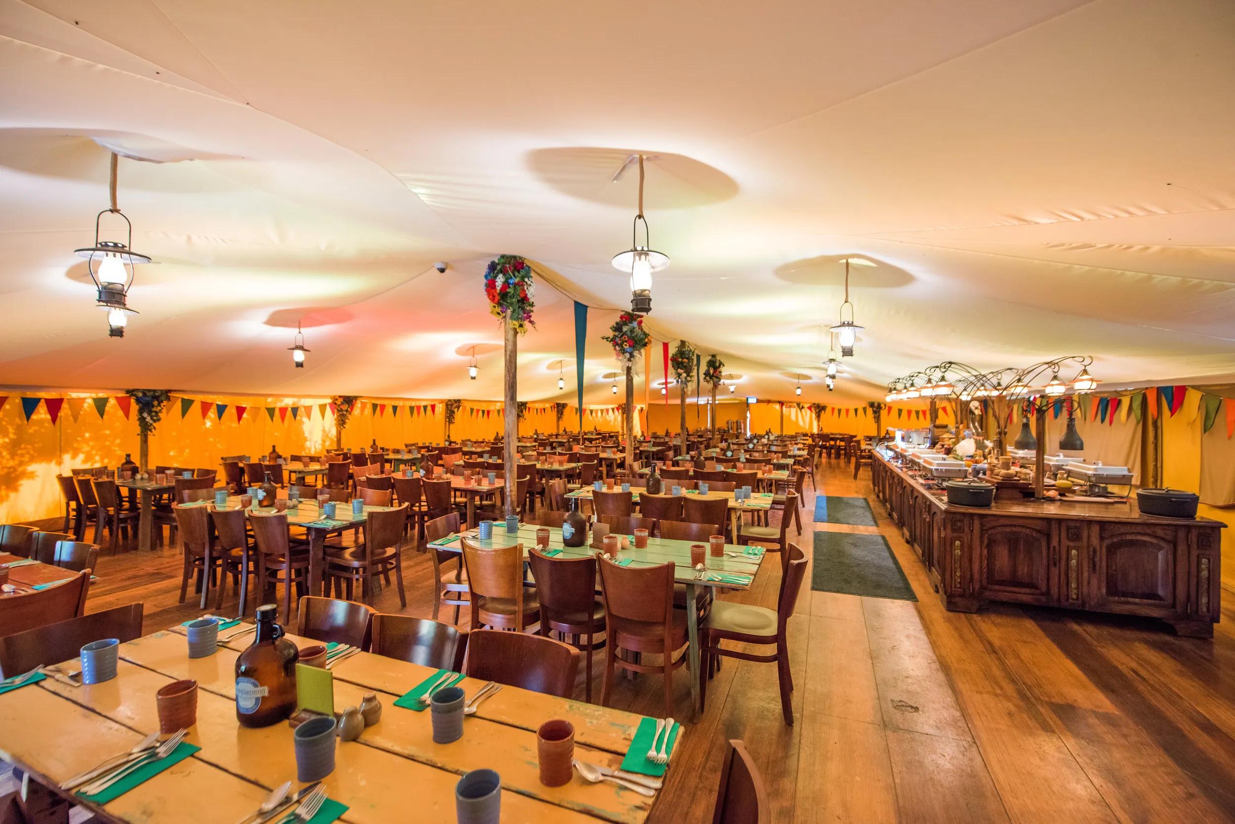 Hobbiton movie set in New Zealand.