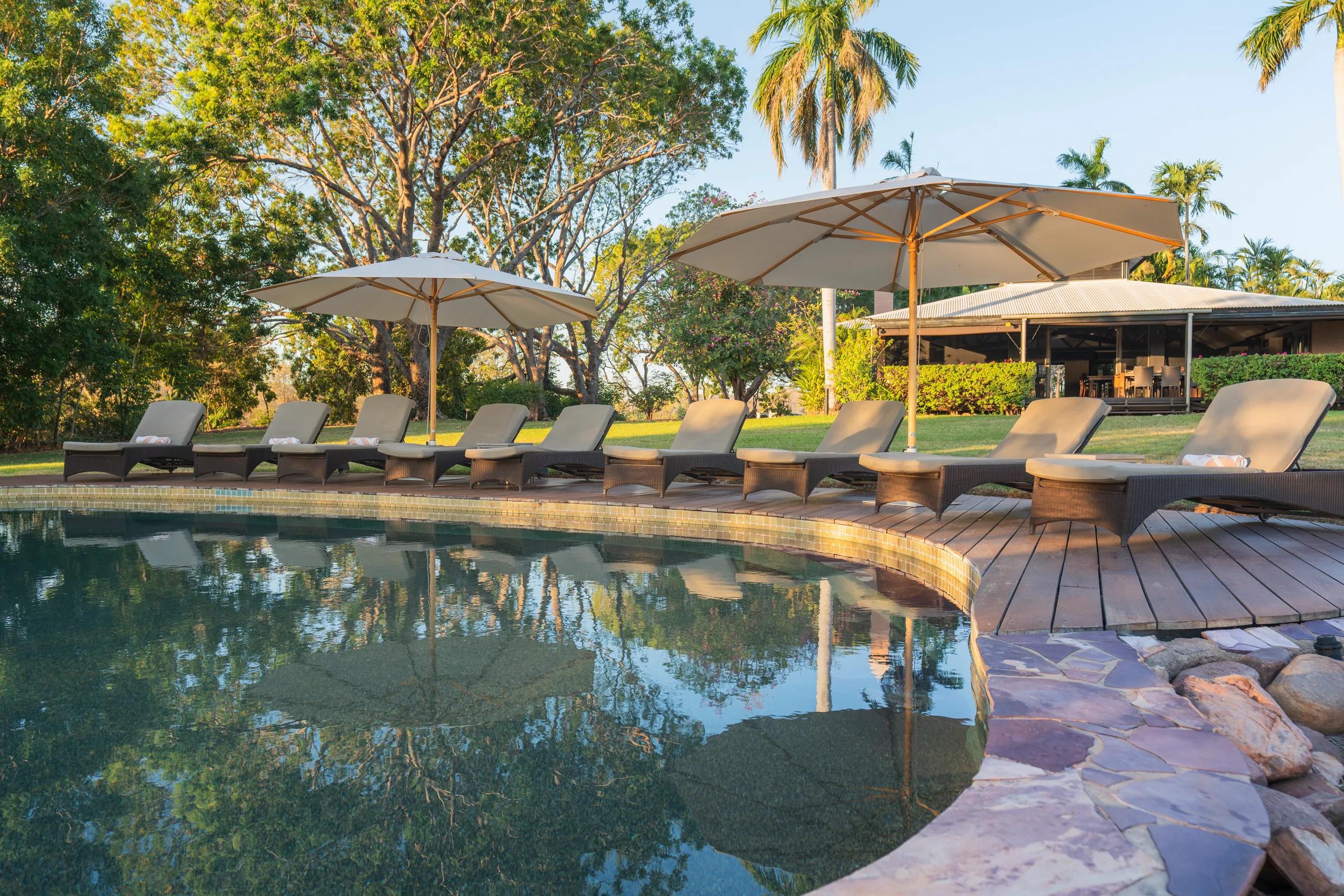 El Questro Homestead Pool.