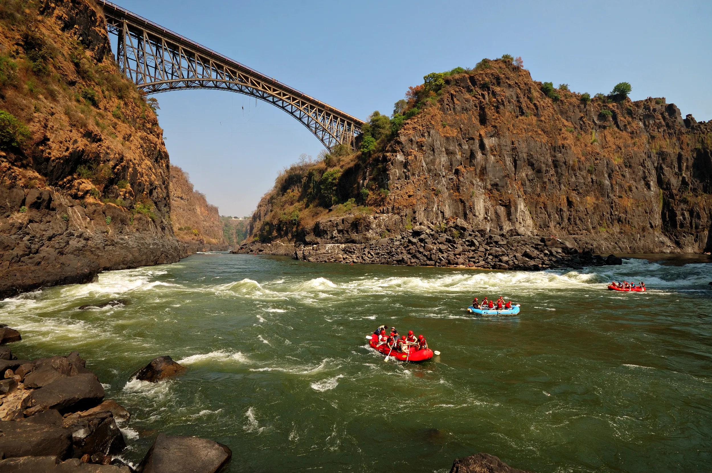 Boiling Pot, Zambezi river, Livingstone, Zambia.