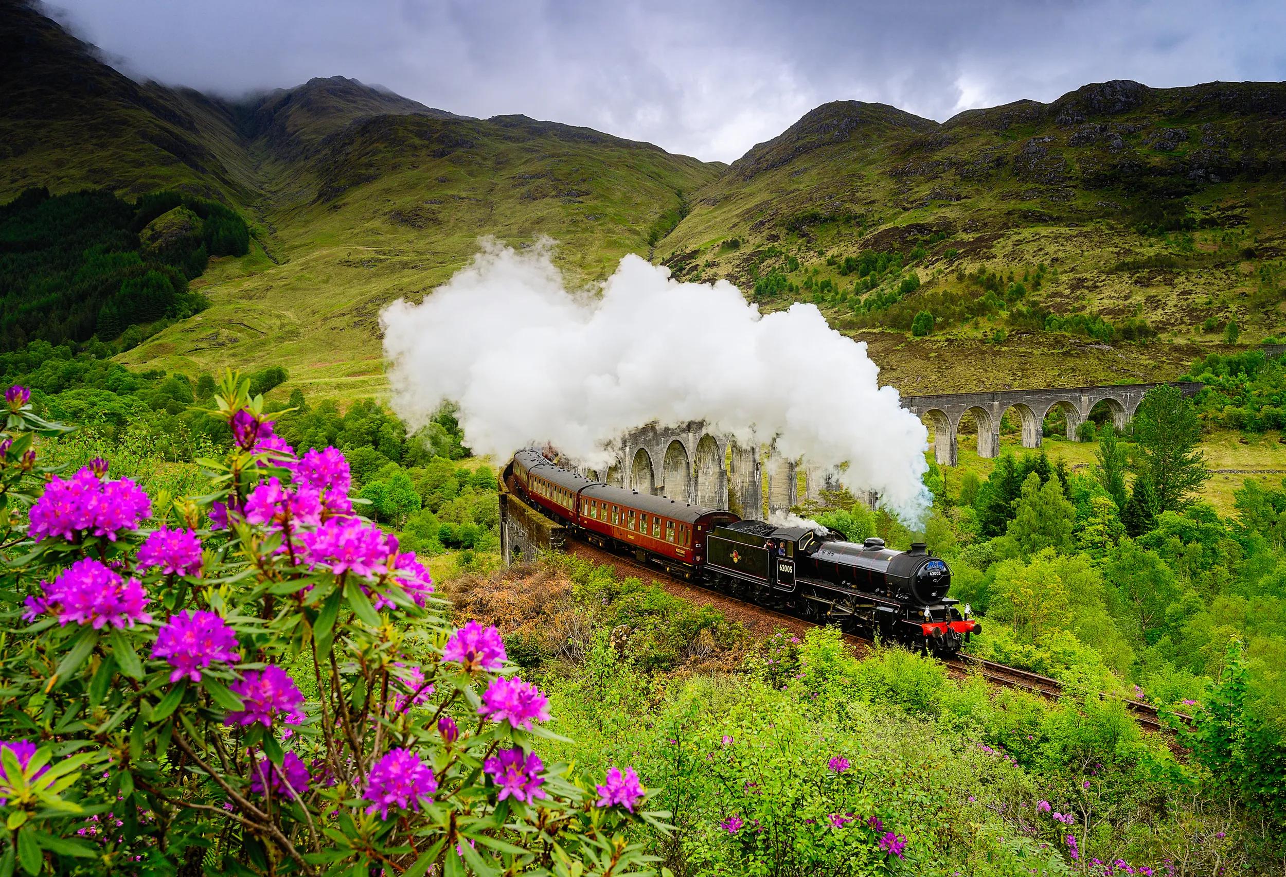 Jacobite Steam train Scotland