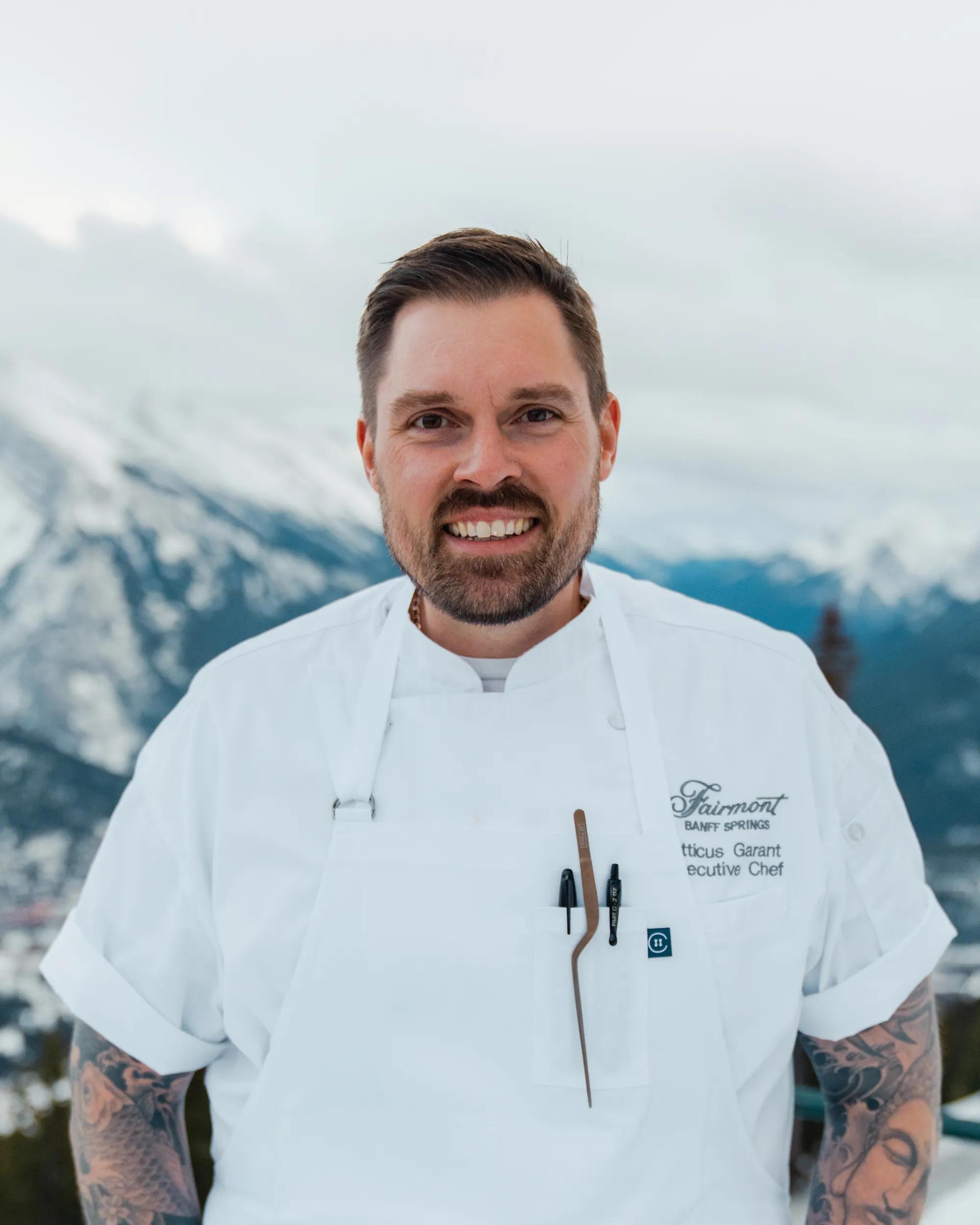 Fairmont Banff Springs Chef Atticus Garant