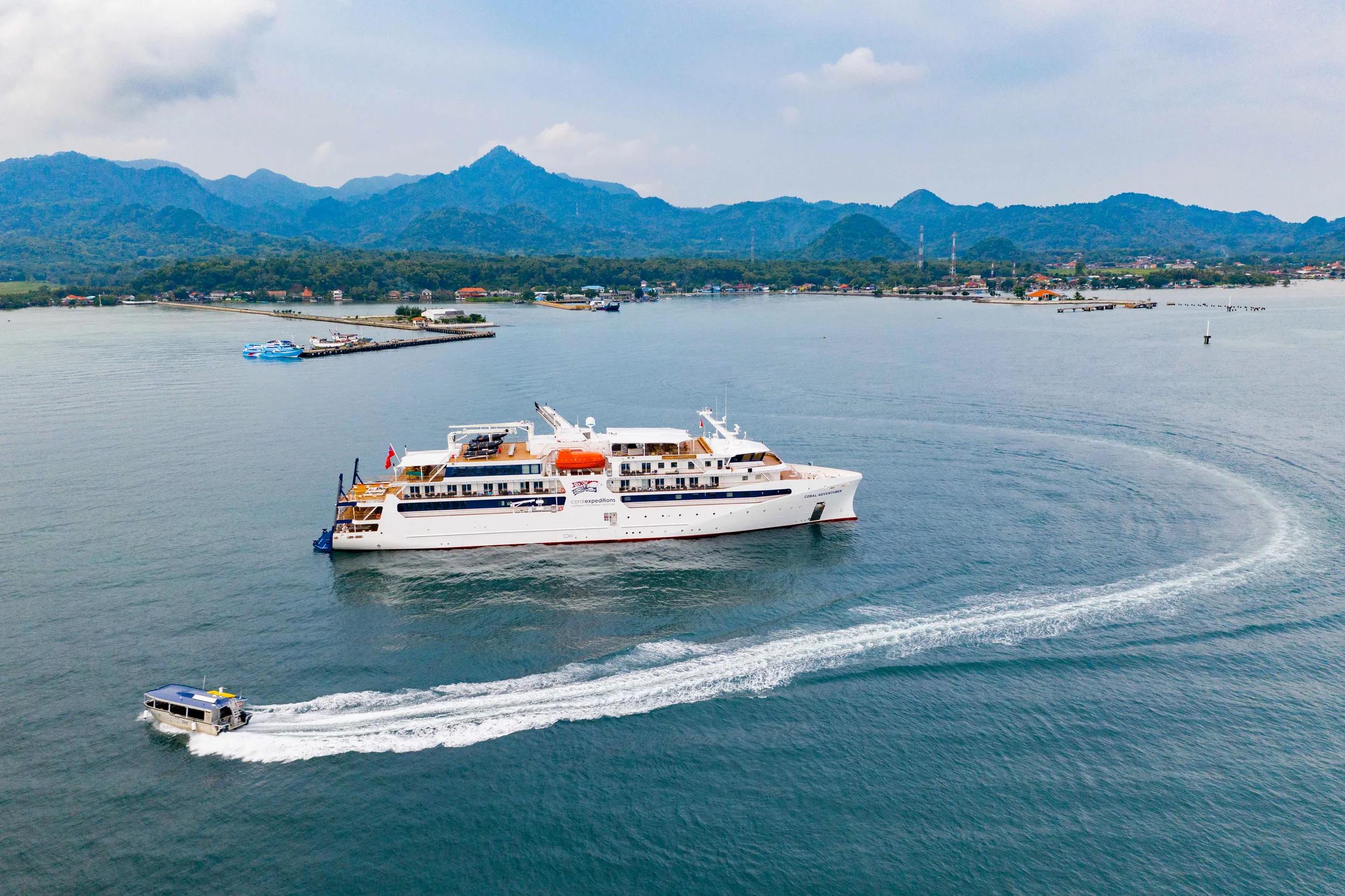 Coral Adventurer and Xplorer tender