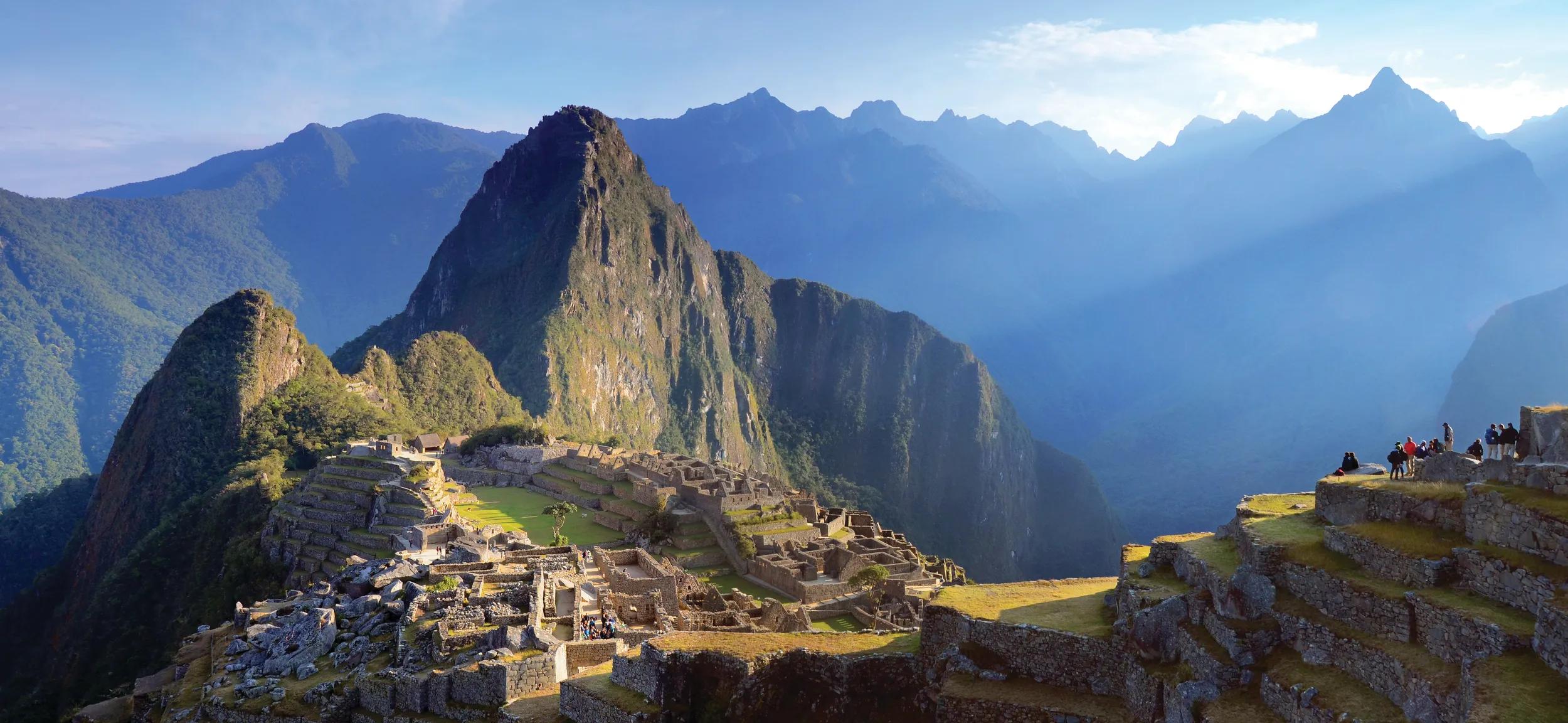 One of the world wonders, Machu Picchu of Peru. Taken during sunrise.