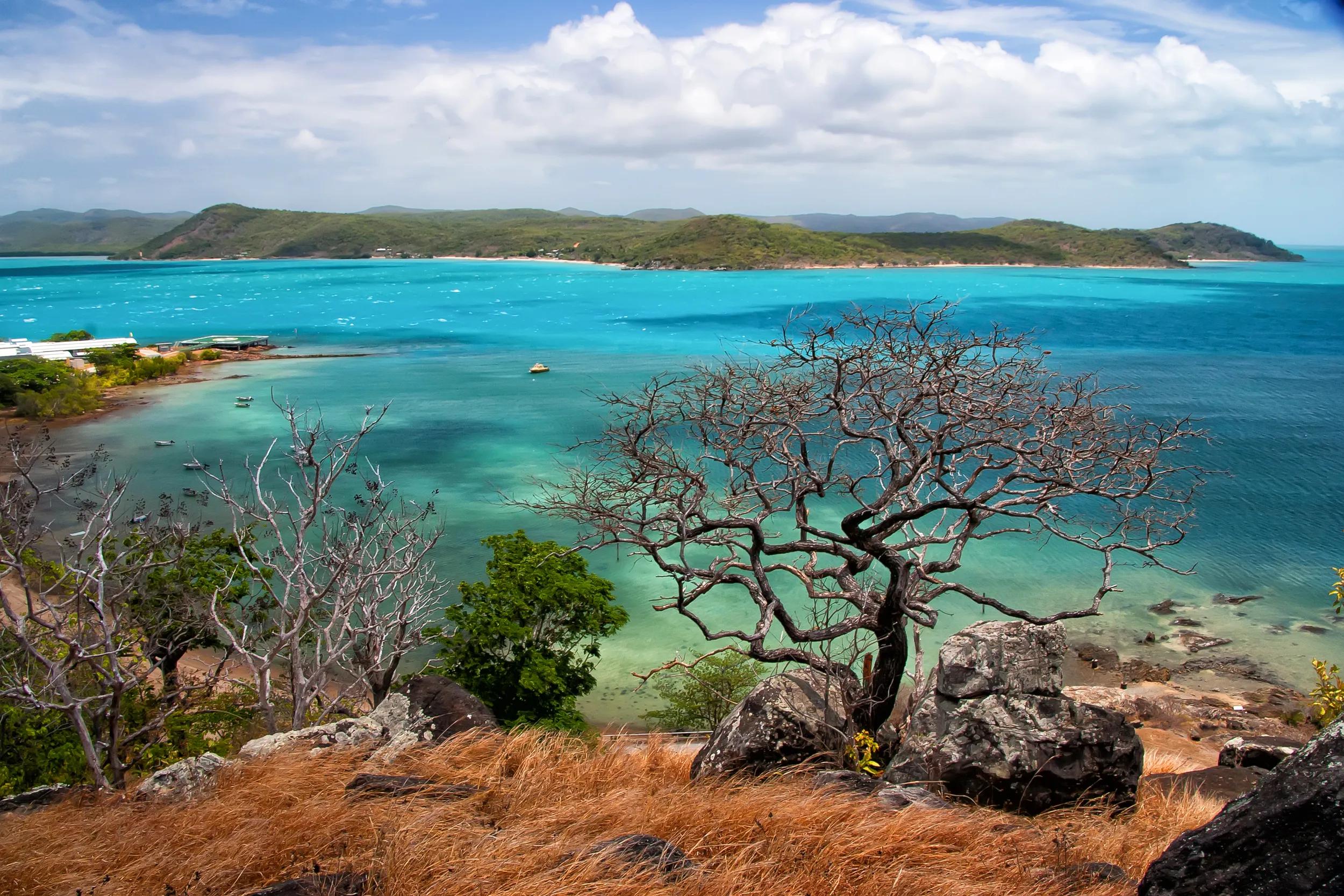 Beautiful view from Thursday Island Torres Straits, Queensland Australia