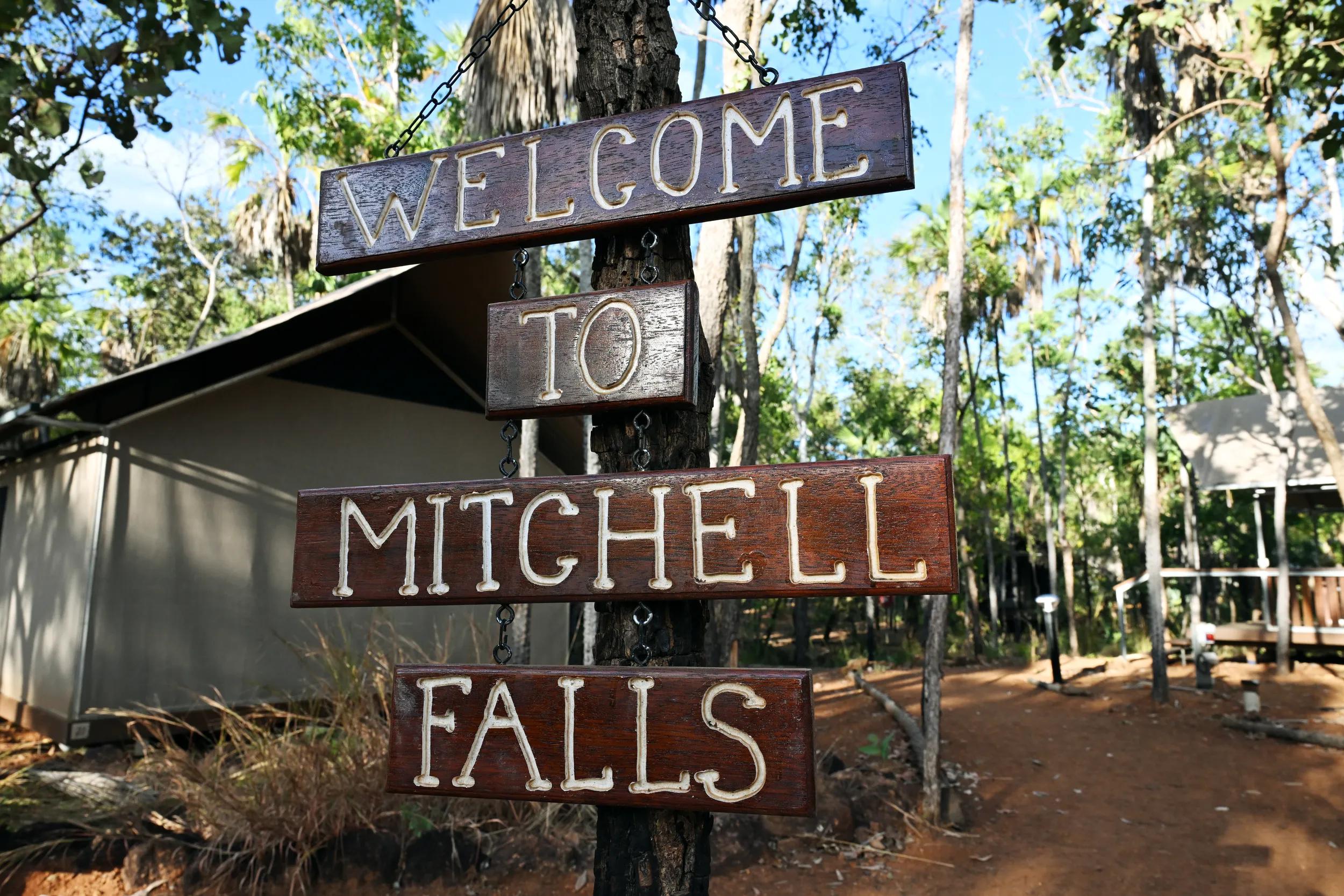 Sign Post - Lodge - APT - Mitchell Falls photo shoot 2024.
