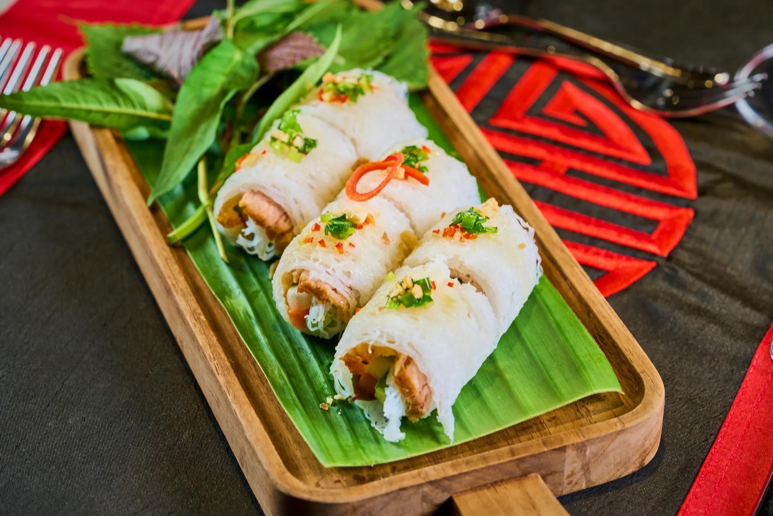 Food onboard the Mekong Serenity
