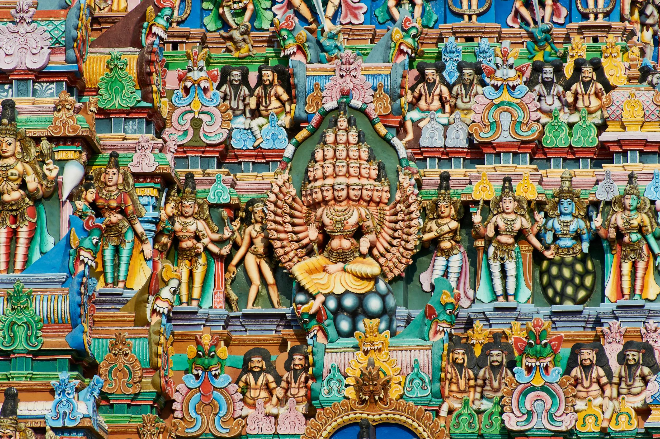 India, Tamil Nadu, Madurai, Sri Meenakshi temple