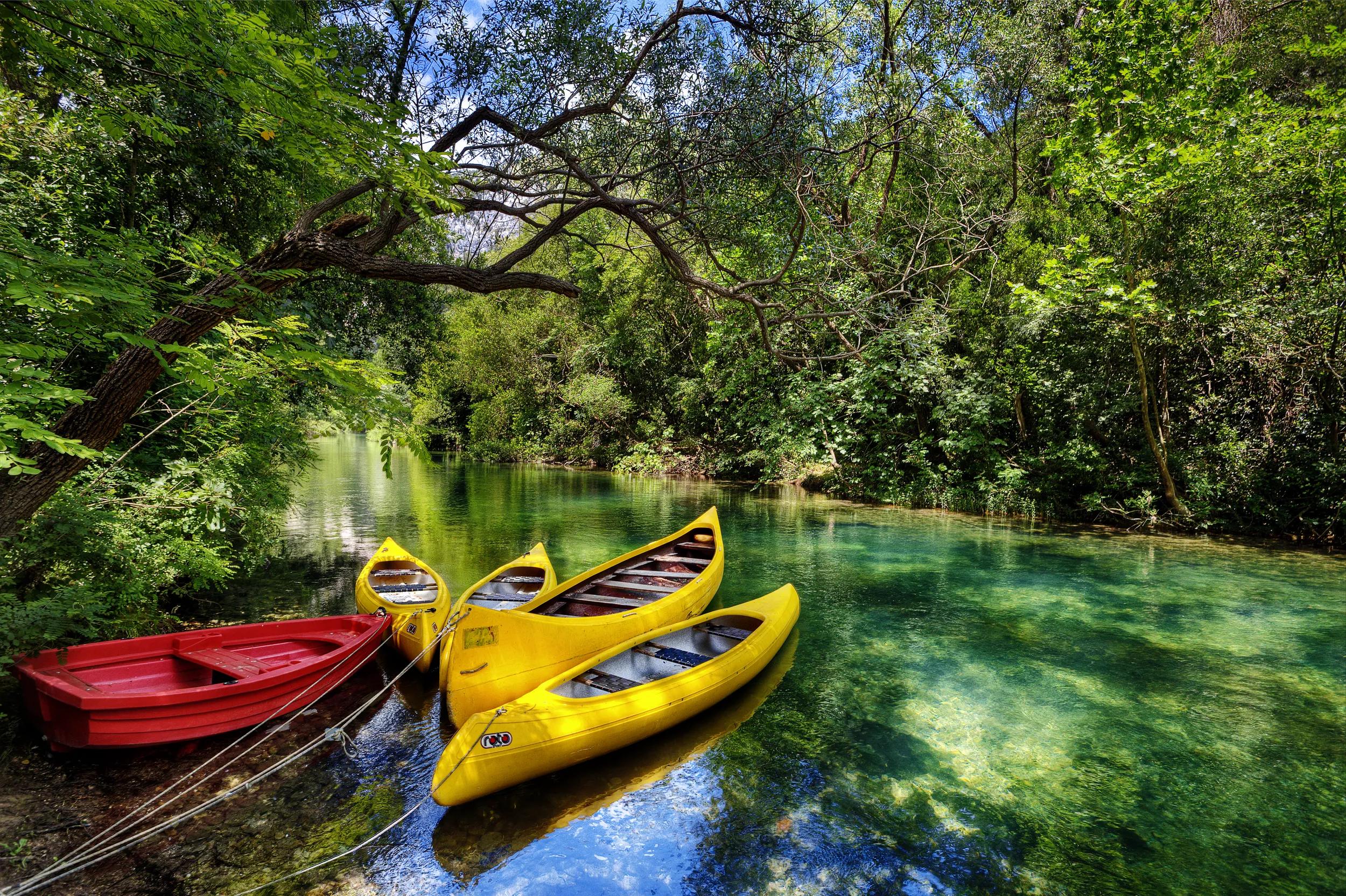 River Cetina at Radman Mills (Radmanove Minice), Split, Croatia