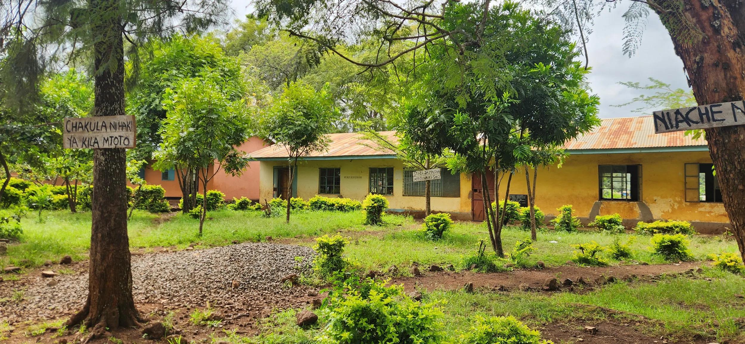Kilimatembo School Tanzania - External Classrooms & Grounds