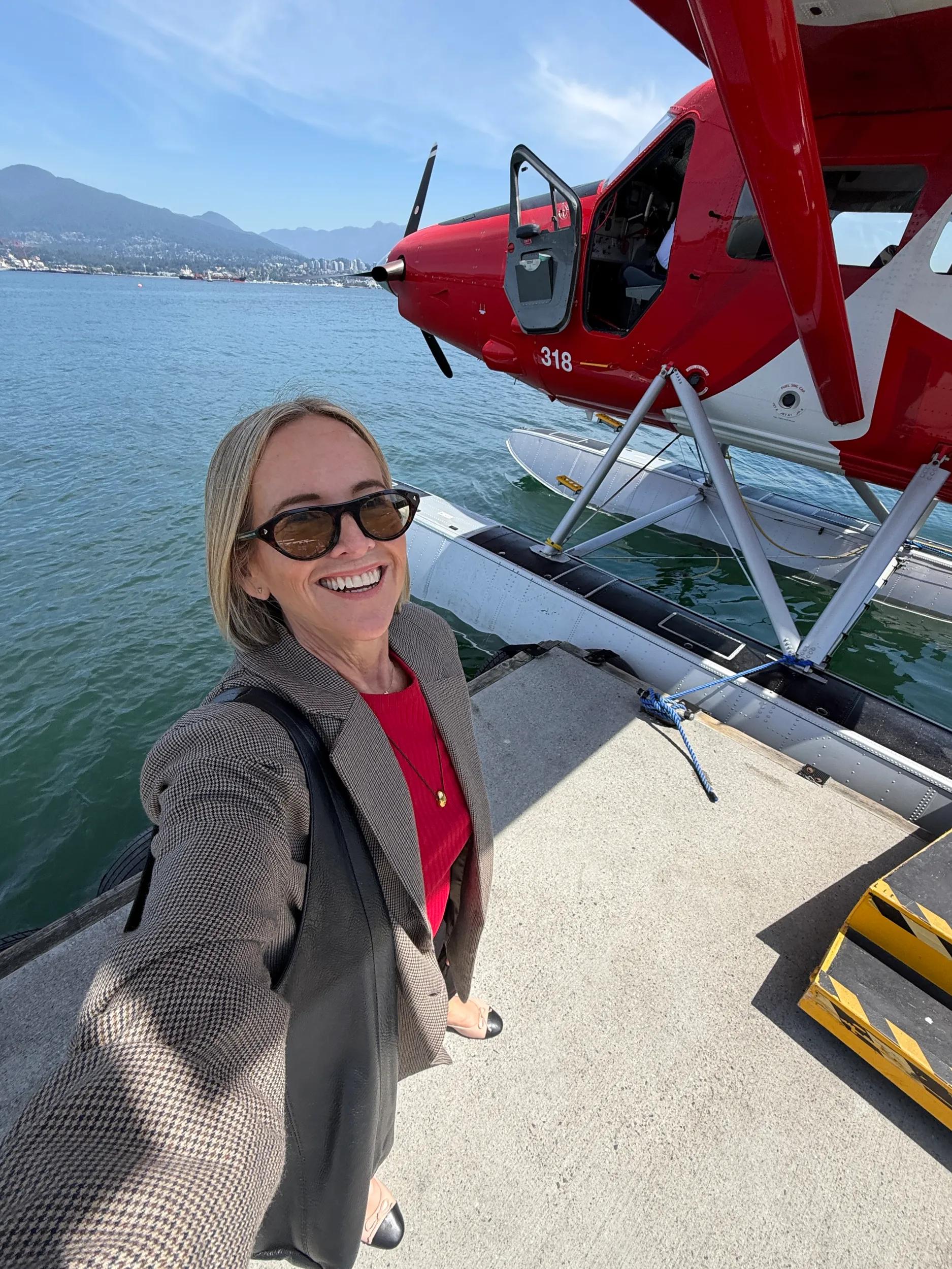Influencer photo from Nikki @stylingyou travelling Canada with TM - Vancouver Classic Panorama (Sea Plane) Enhance Your Journey