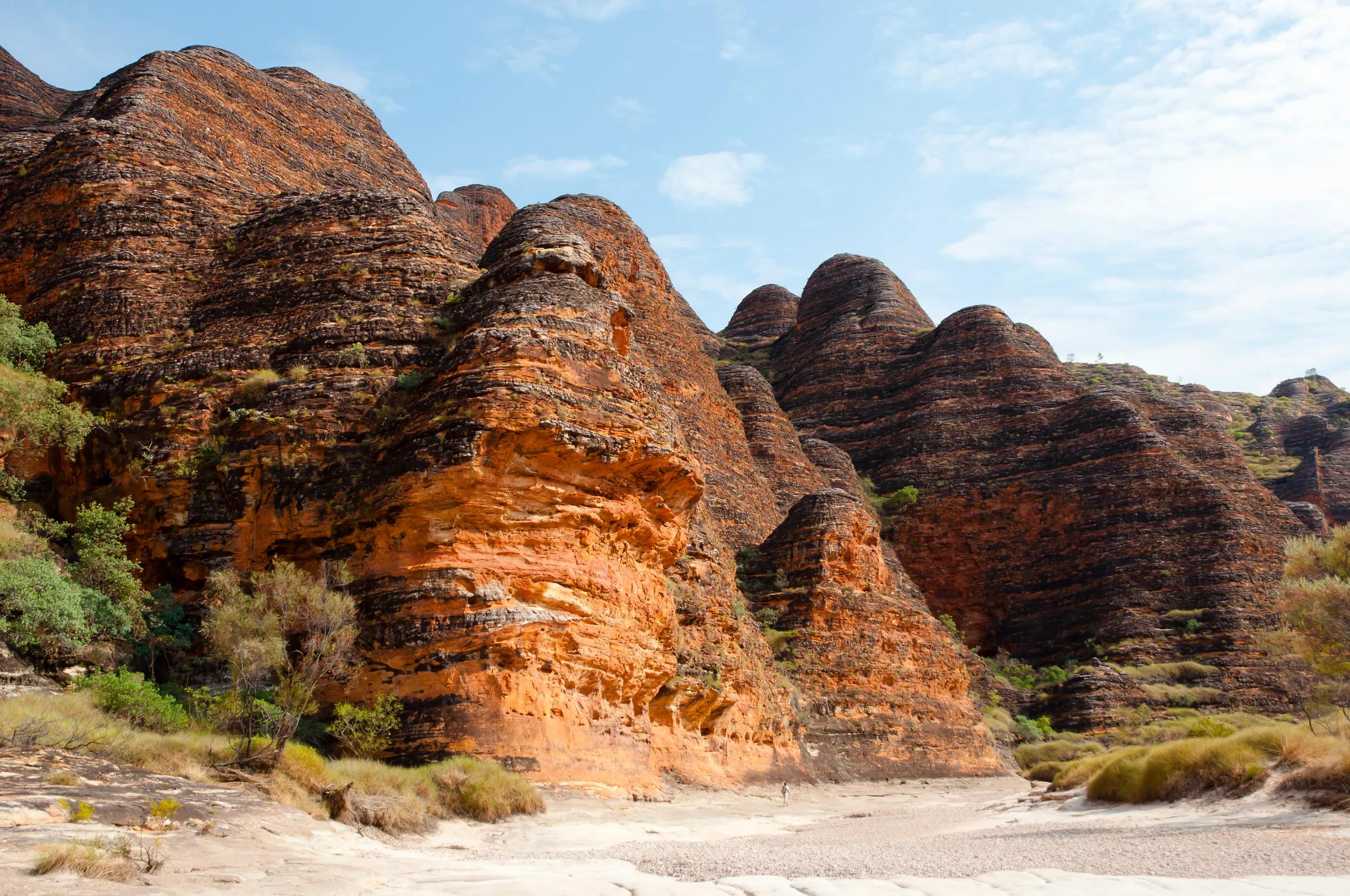 Bungle Bungle Range in Purnululu National Park, Western Australia